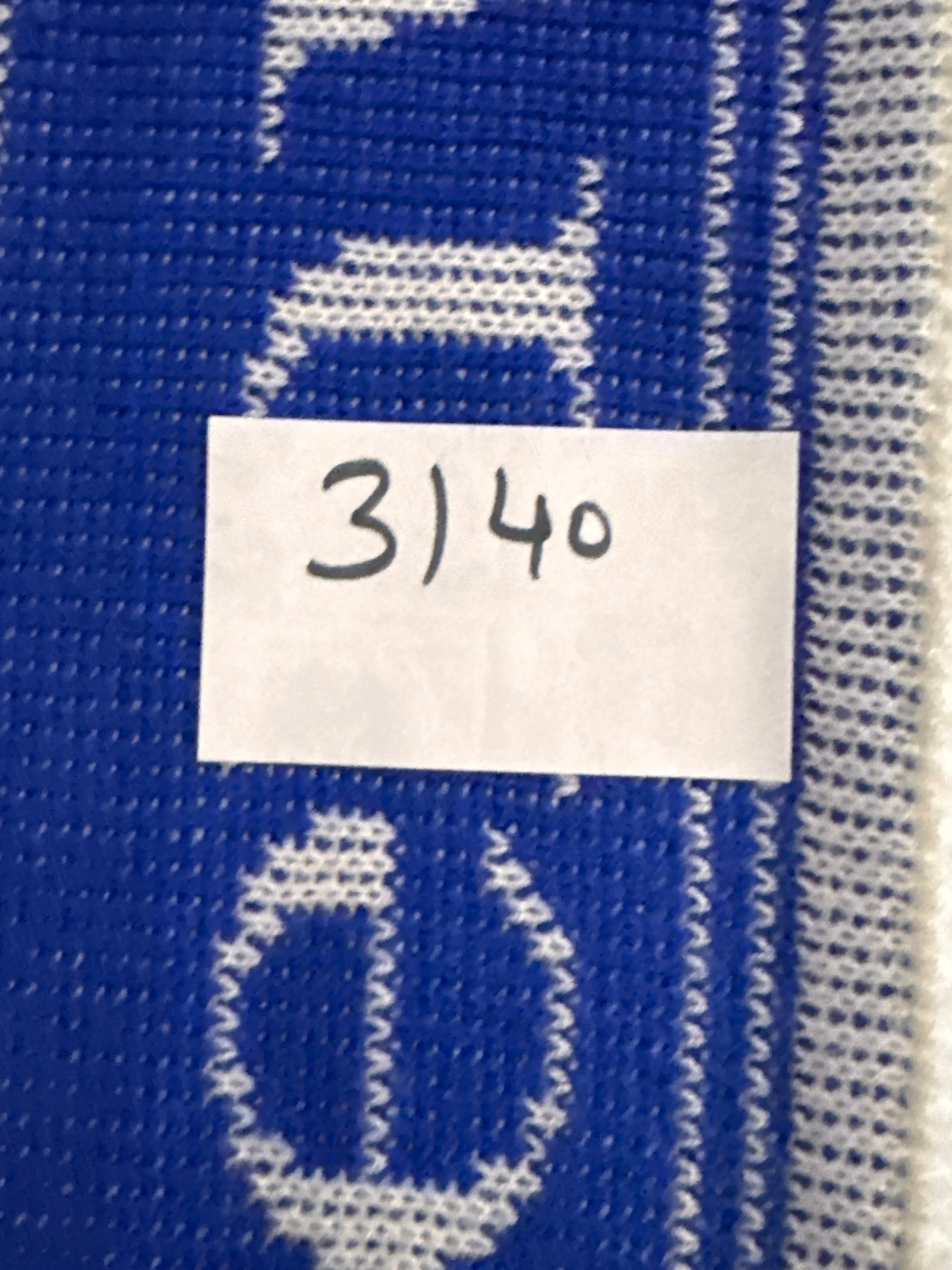 SV Sachsenw V Blue & White Football Fan Scarf 3140 image 8