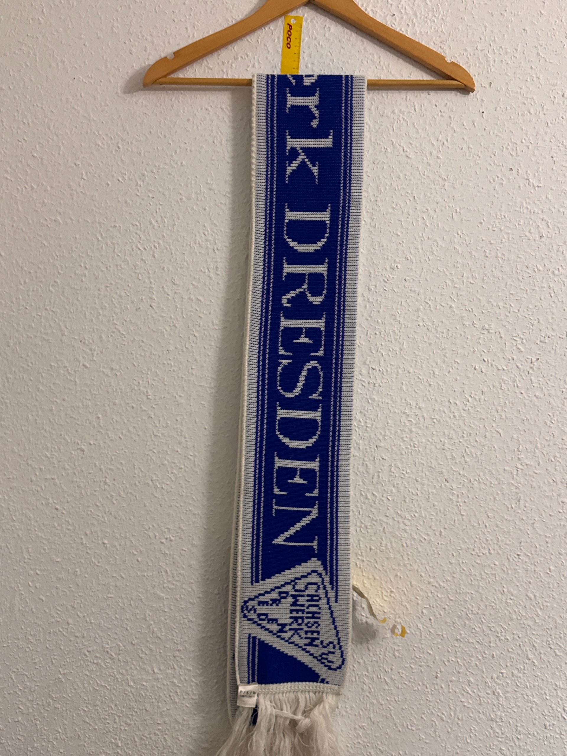 SV Sachsenw V Blue & White Football Fan Scarf 3140 image 10