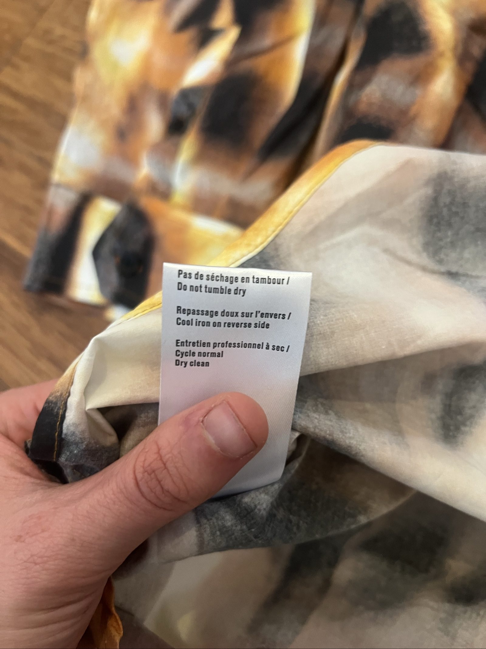Y/Project Sun Bleach Check Shirt image 6