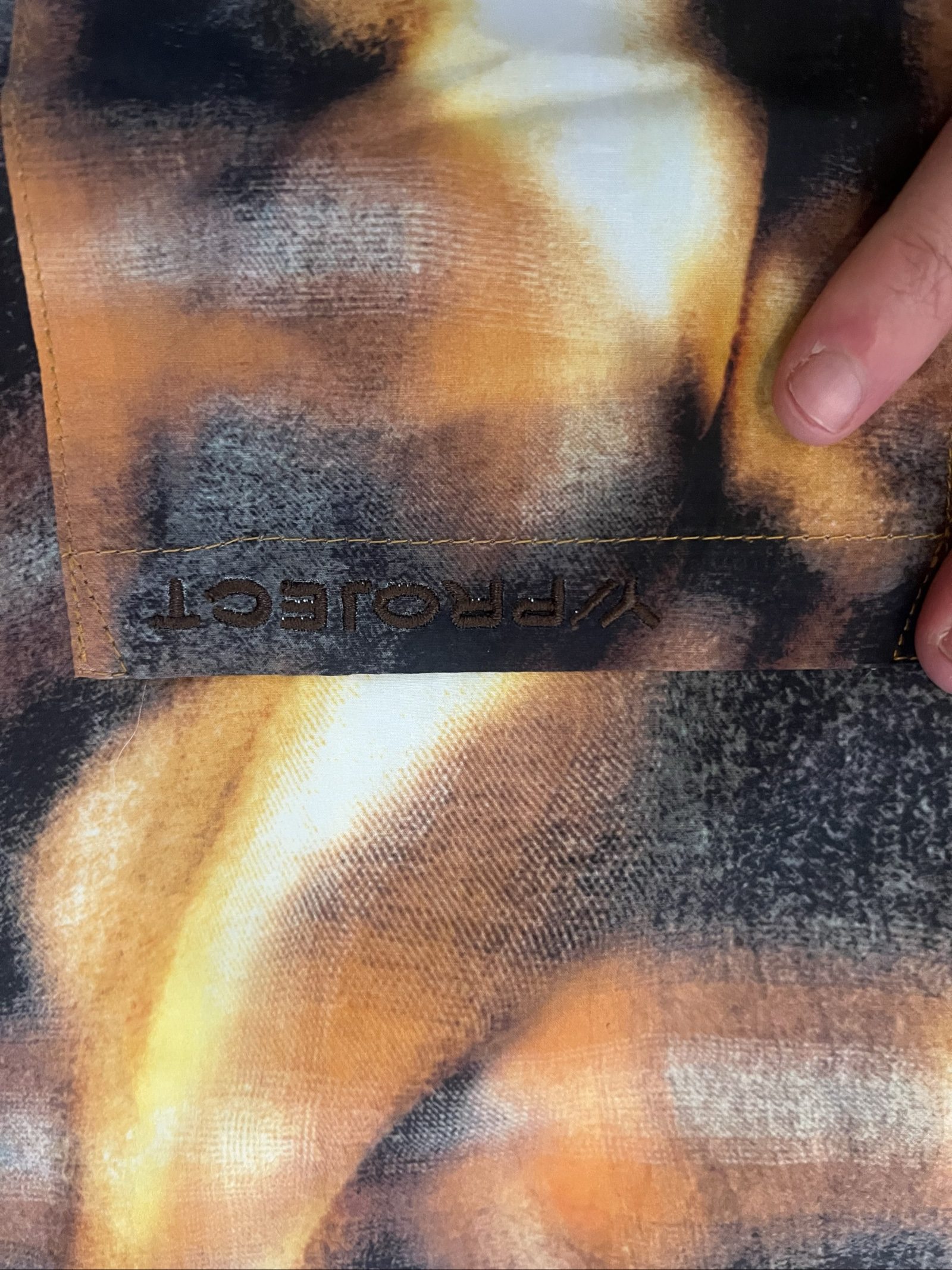 Y/Project Sun Bleach Check Shirt image 7