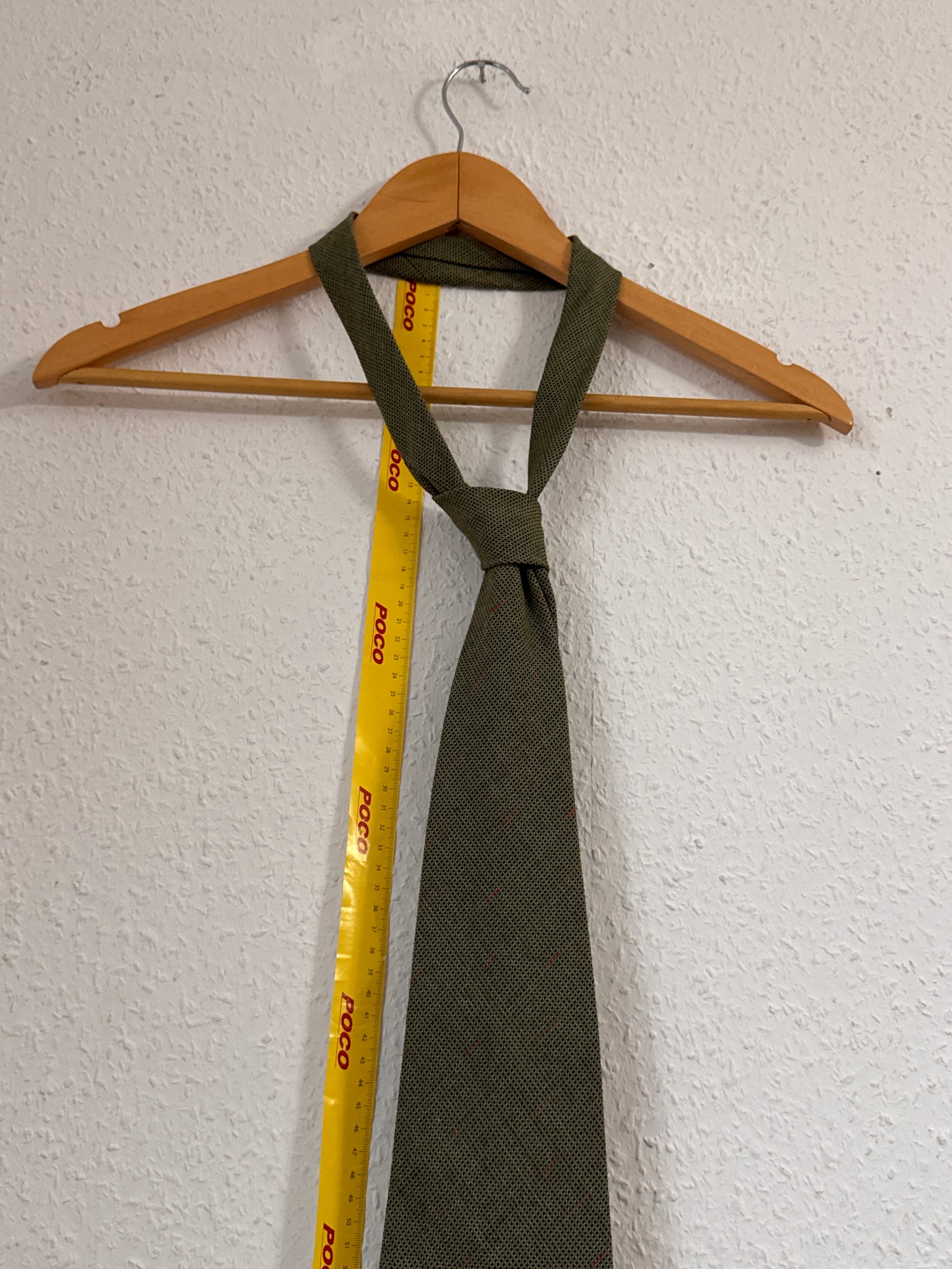 Juvelet Green Textured Pattern Tie 28 in (71 cm) Length 3155 image 2