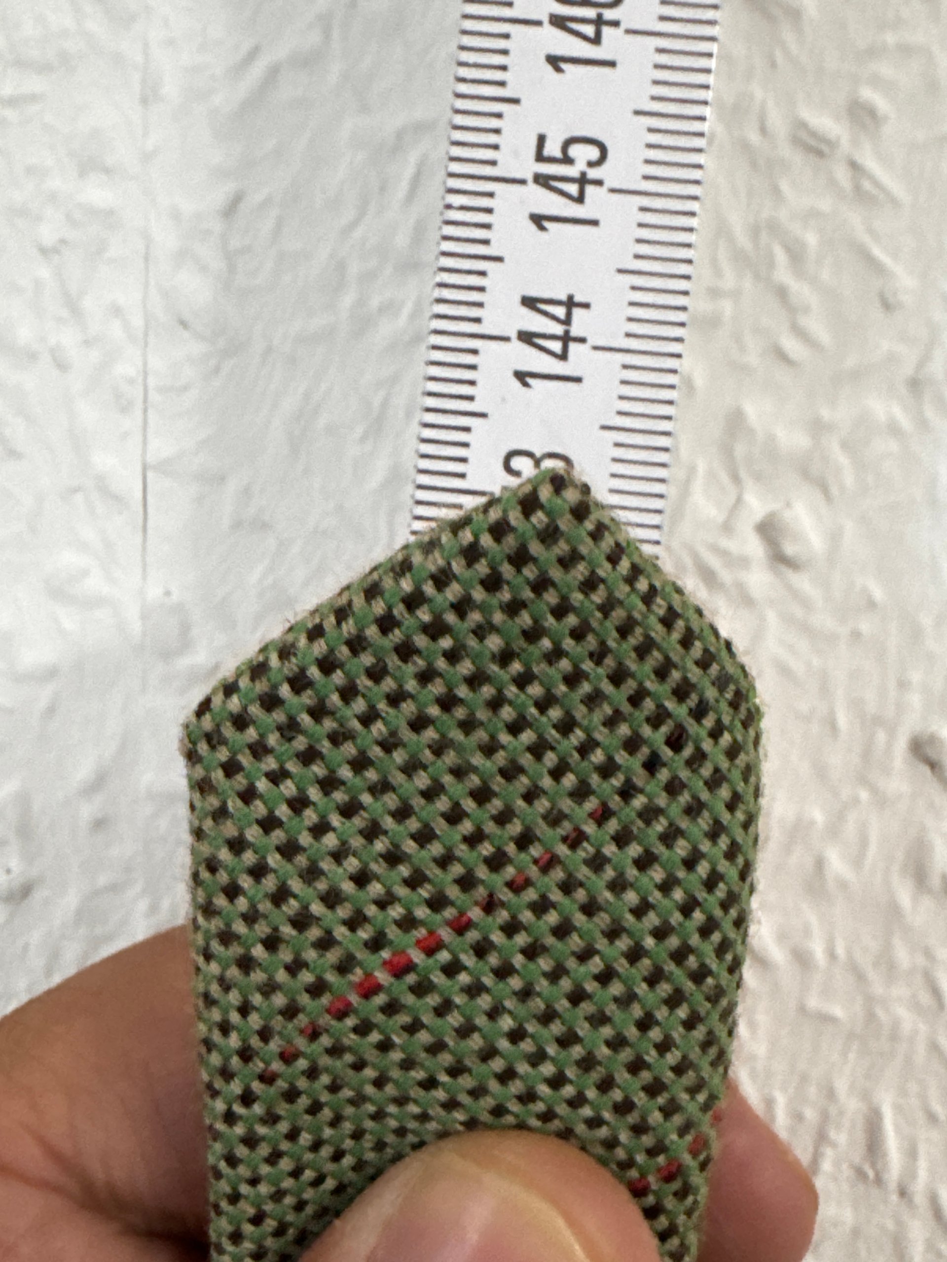 Juvelet Green Textured Pattern Tie 28 in (71 cm) Length 3155 image 7