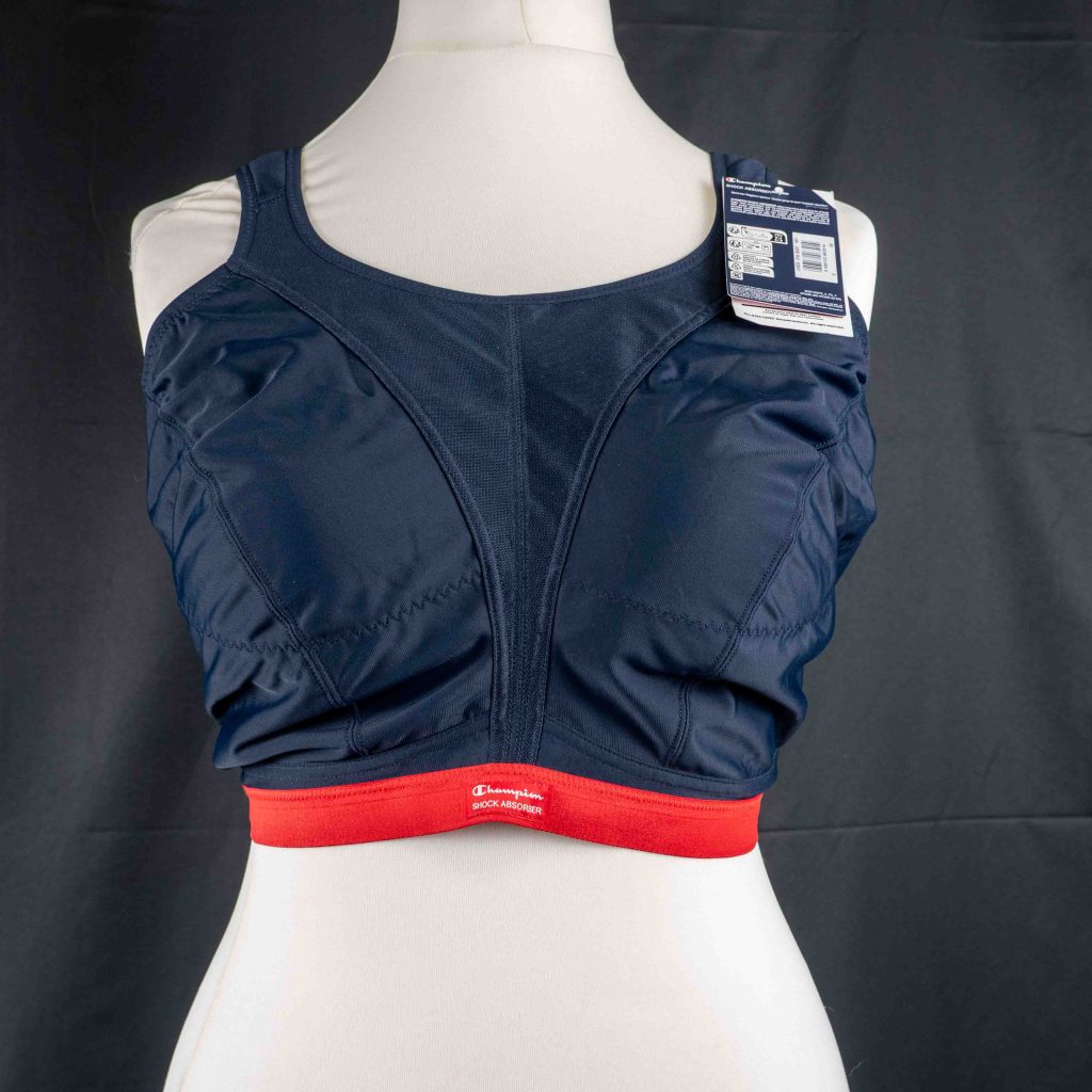 Champion 38H Navy & Red Shock Absorber Sports Bra NWT