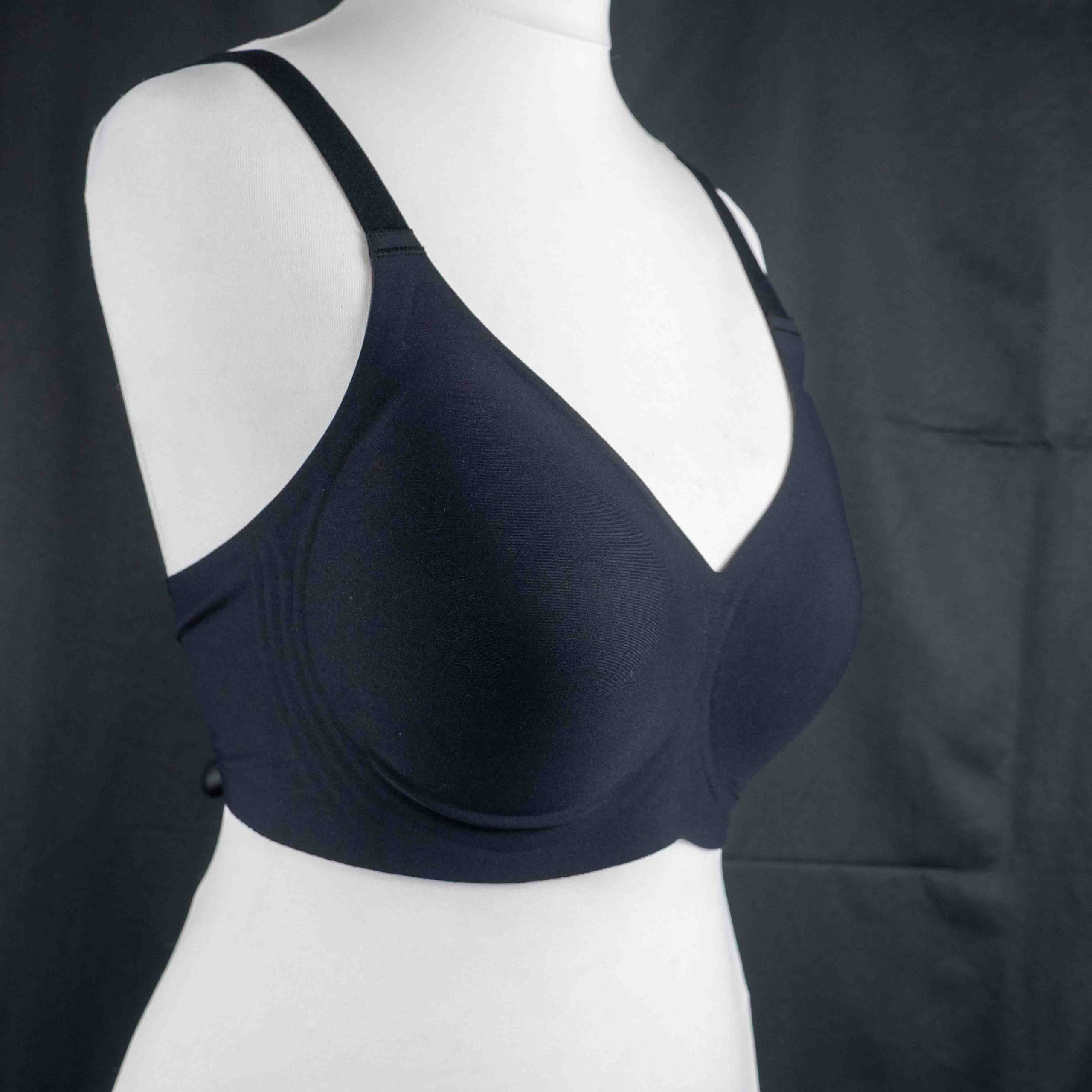 Celeste D'Or M Black Padded Curve Bra NWT image 2