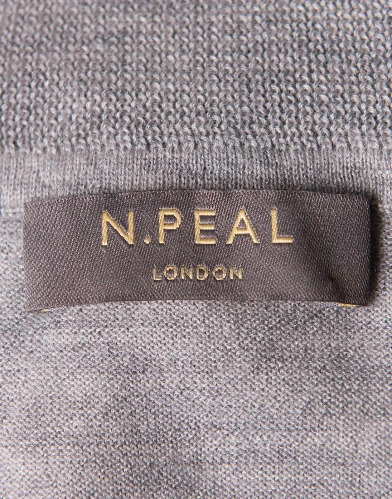 New N.Peal Cashmere Oversize Roll Neck Sweater Size L image 8