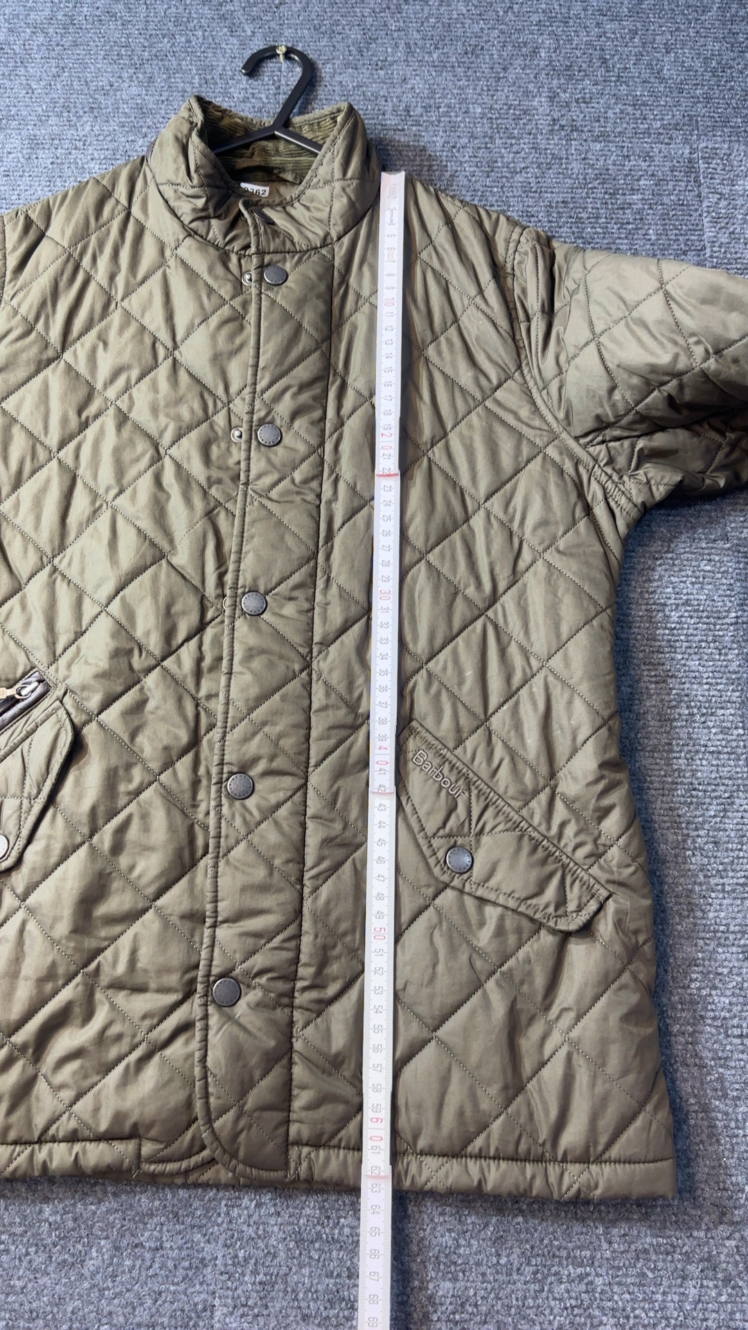 Barbour kids Olive Quilted Jacket XXL 14/16 Classic Style image 2