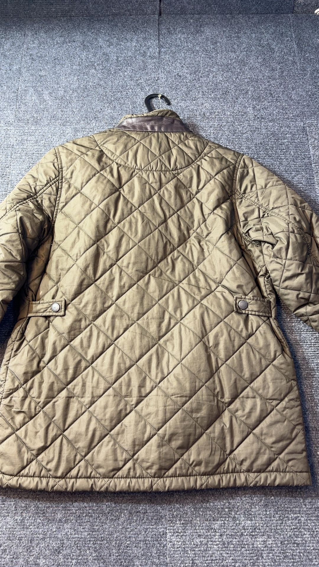 Barbour kids Olive Quilted Jacket XXL 14/16 Classic Style image 7