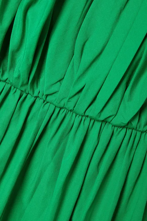 New TOVE Juliane Green Organic Cotton Midi Dress Size M image 10