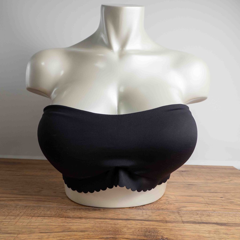Next 36D Black Strapless Bandeau Bra NWT RRP £18.00