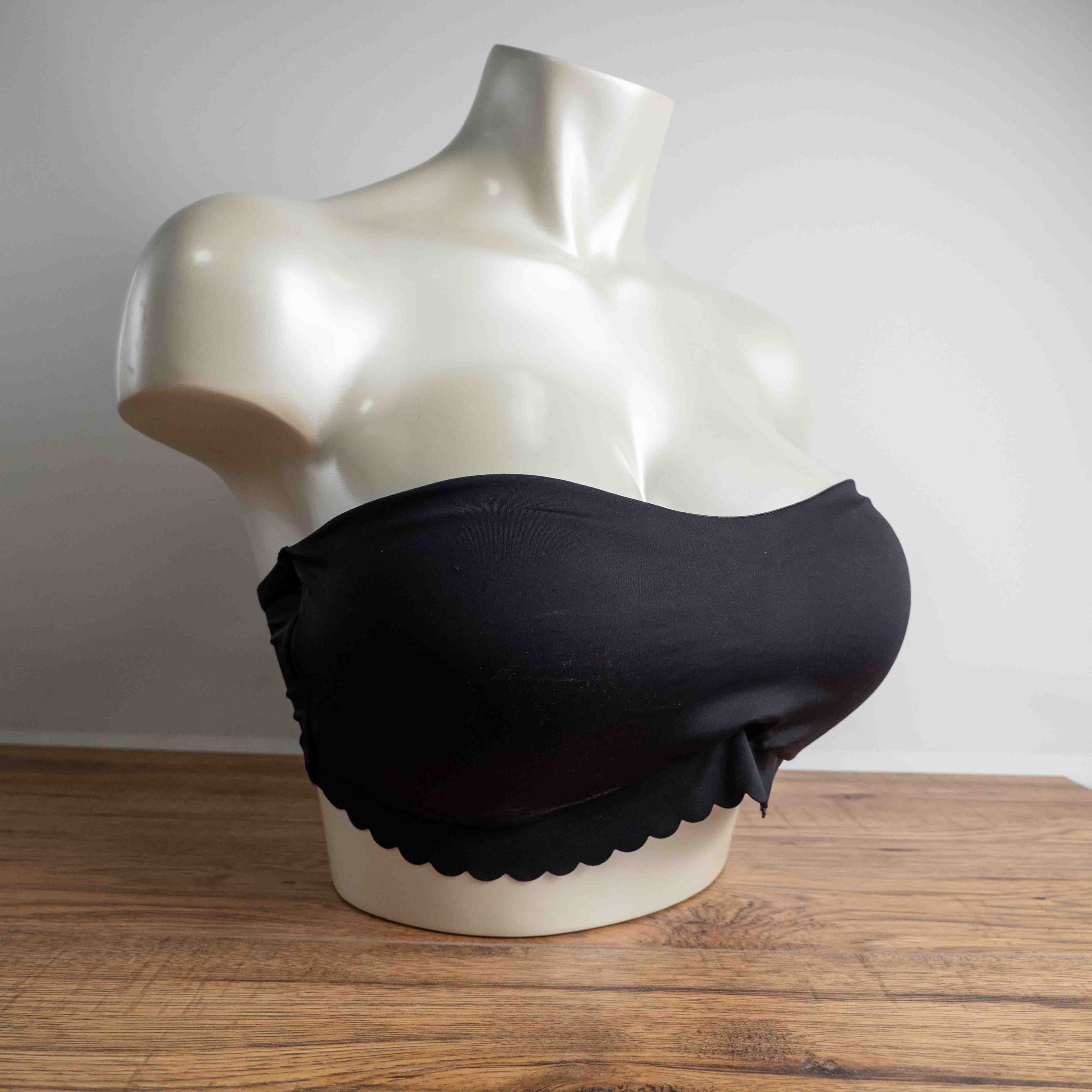 Next 36D Black Strapless Bandeau Bra NWT RRP £18.00 image 2