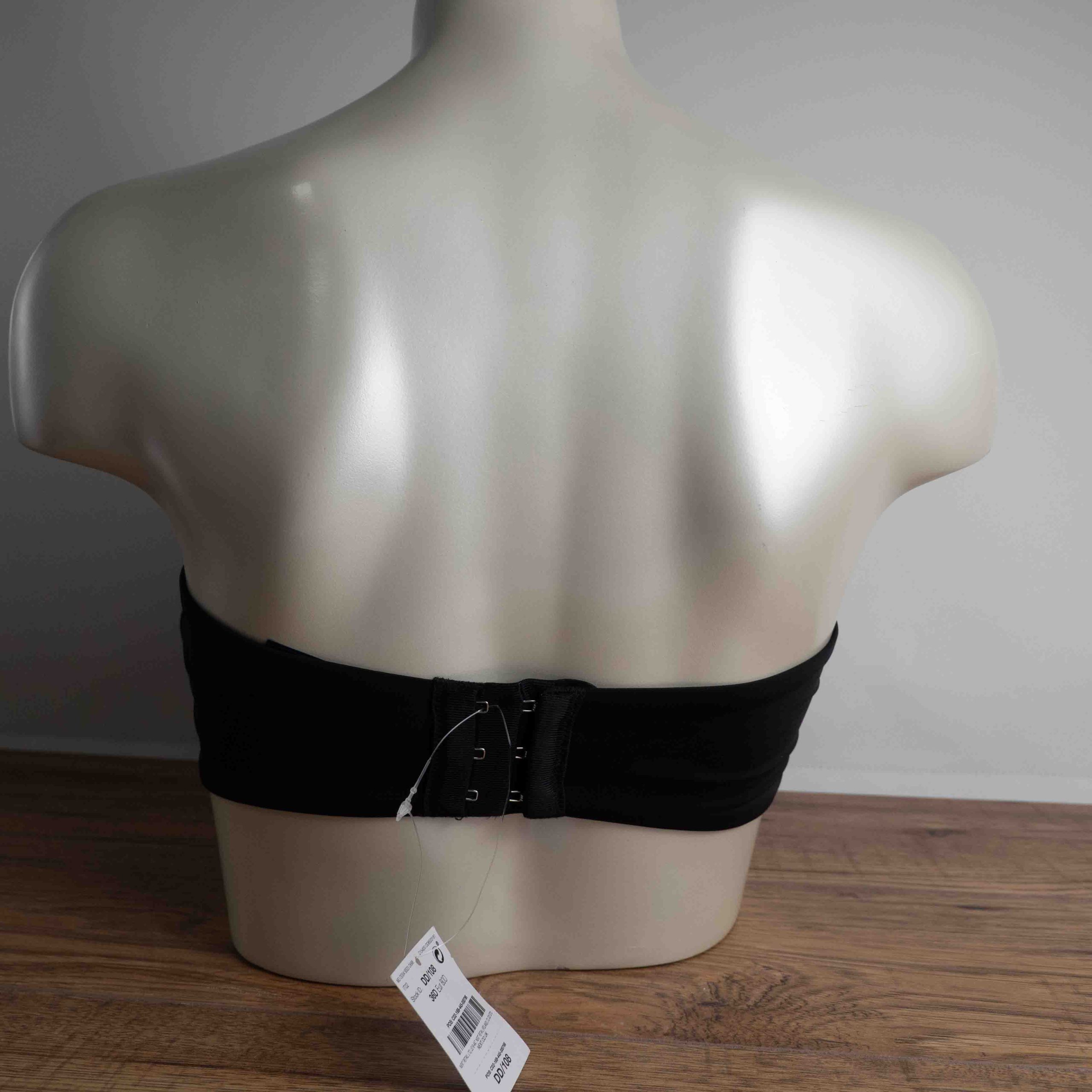 Next 36D Black Strapless Bandeau Bra NWT RRP £18.00 image 4
