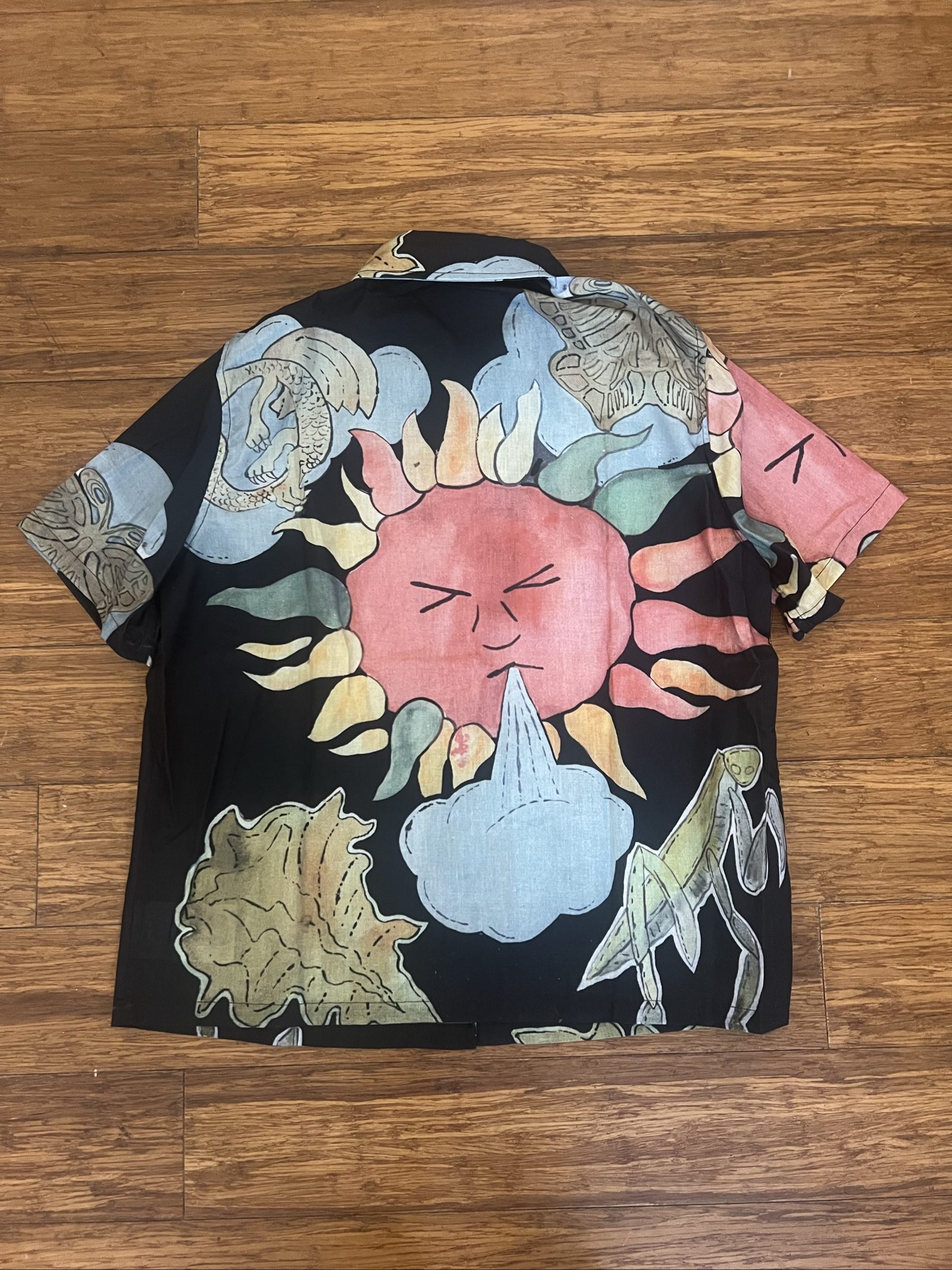 Our Legacy Box Shirt Solar Power Print SS25 image 4