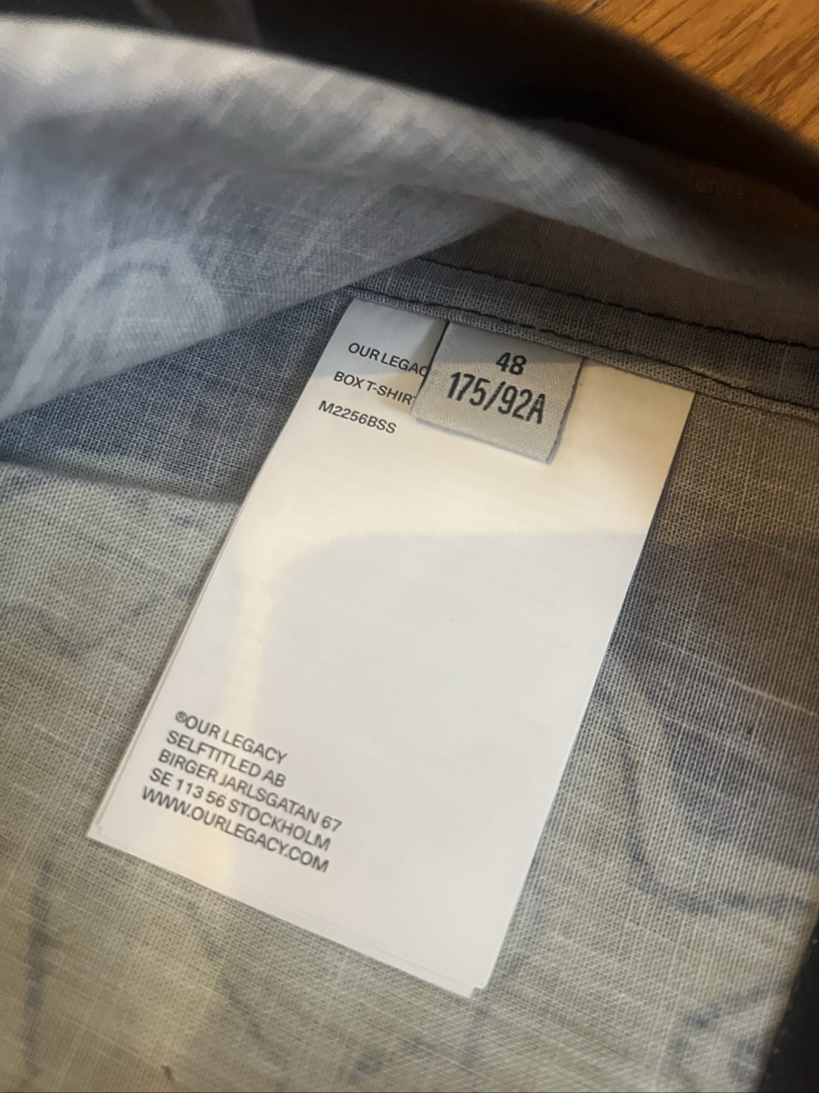 Our Legacy Box Shirt Solar Power Print SS25 image 5