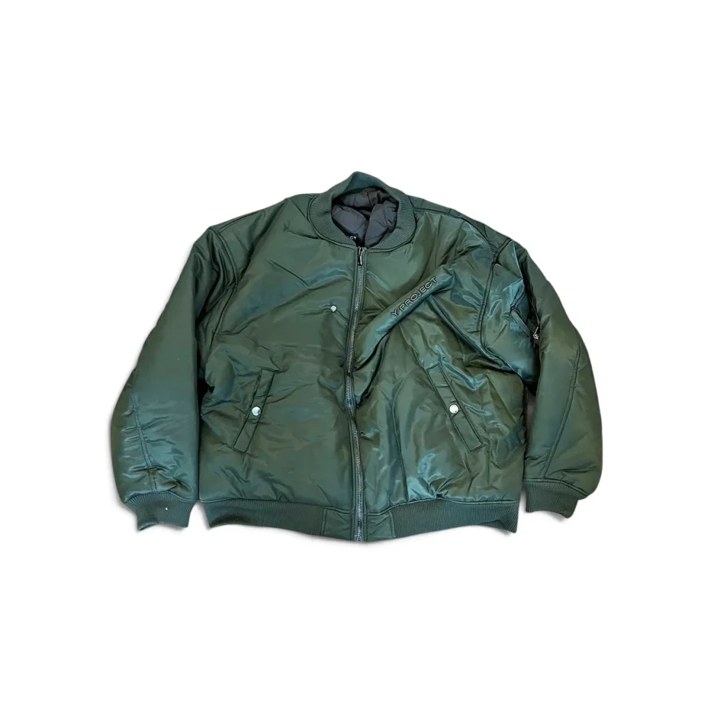 Y/Project Pinched Logo Bomber