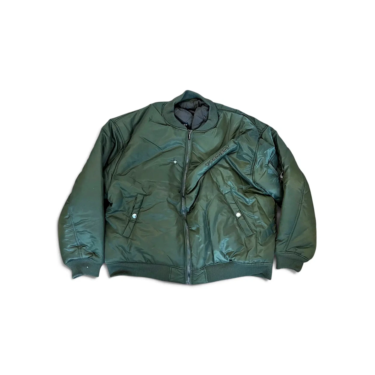 Y/Project Pinched Logo Bomber