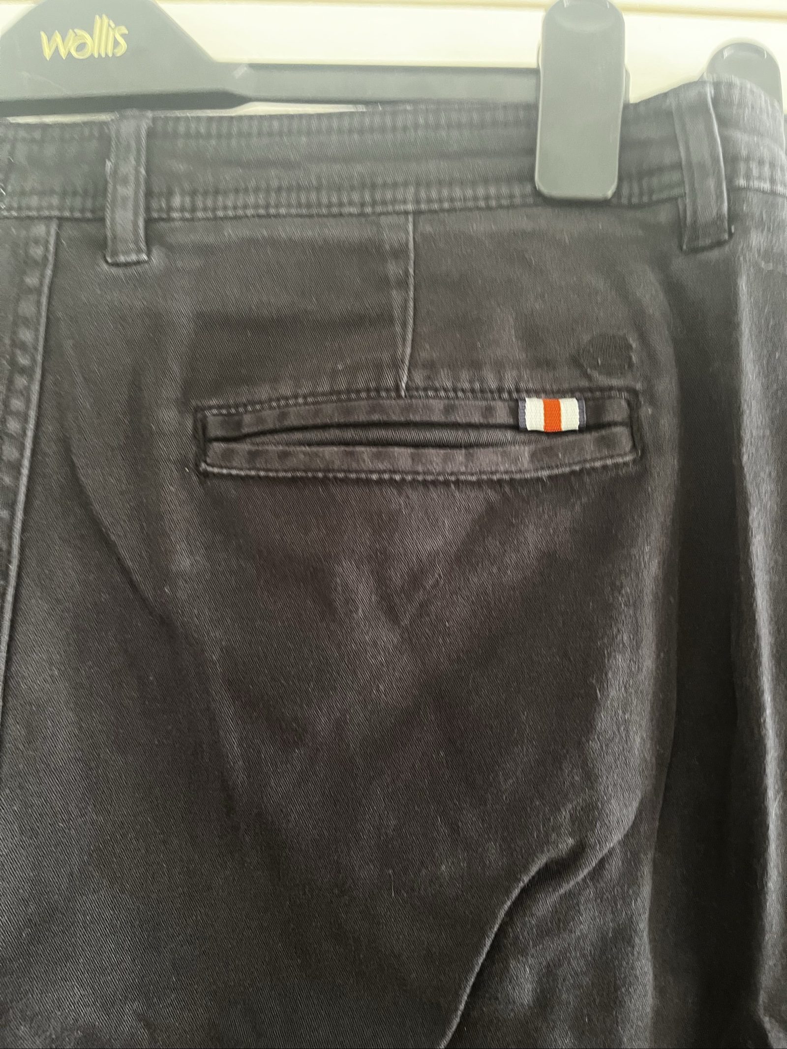 SoulCal & Co Navy & Black Chinos UK 34W Slim Fit image 8