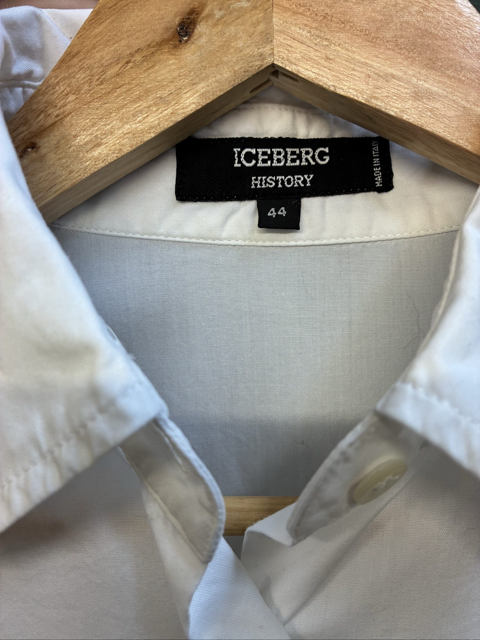 Vintage Iceberg History Disney 101 Dalmatians White Cotton Shirt Size 44 medium image 5