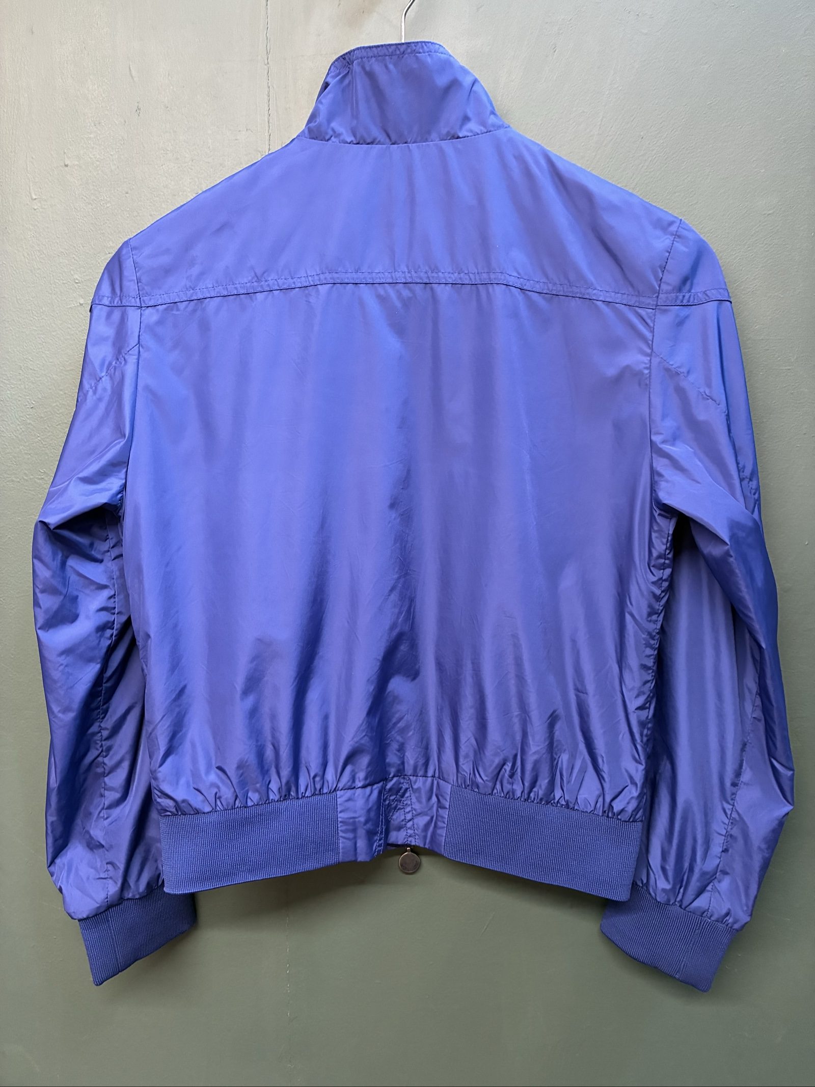 Vintage Moncler Lightweight Bomber Jacket blue ladies xs y2k image 9