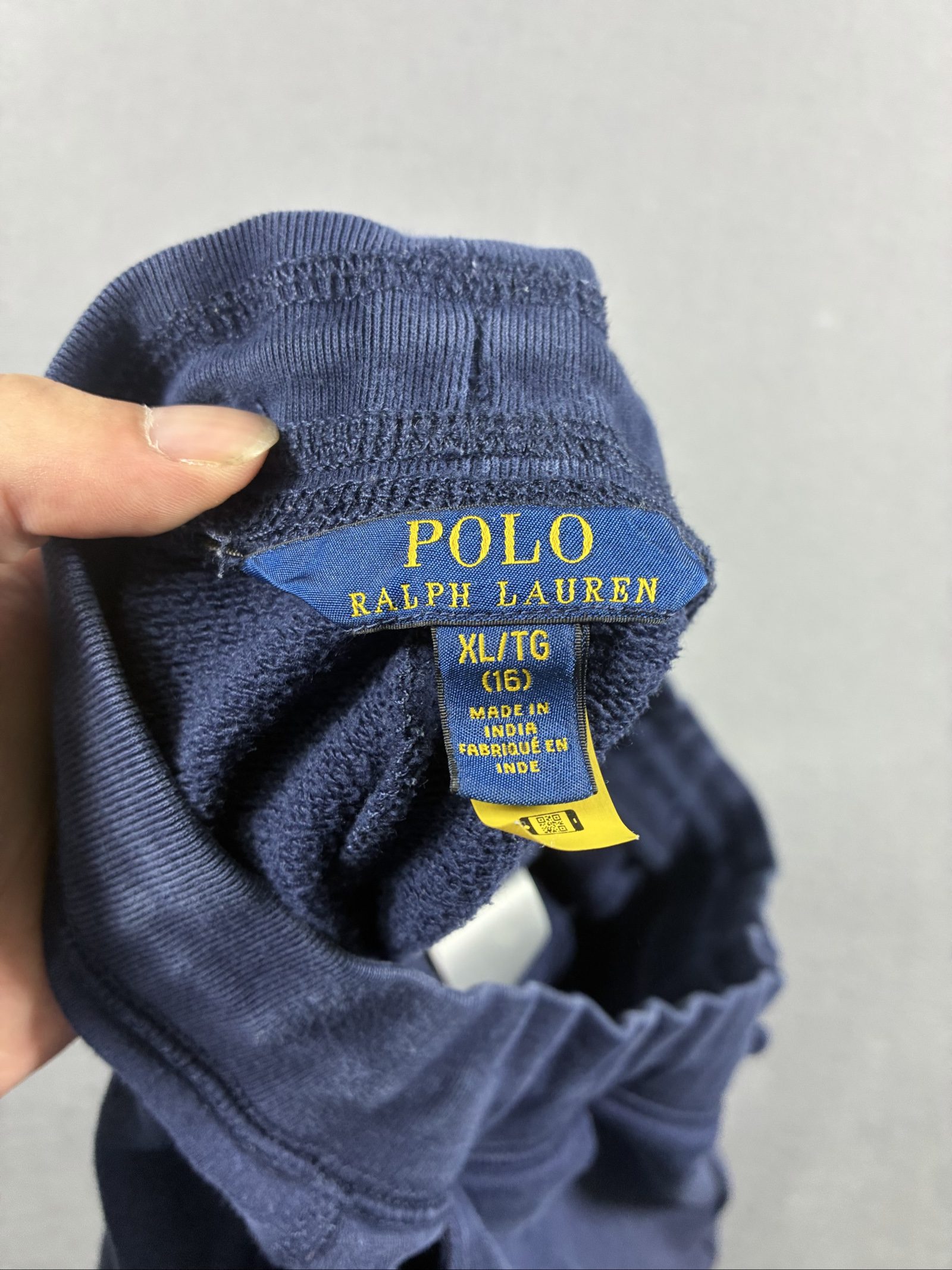 Polo Ralph Lauren Navy Blue Hoodie & Joggers Set Large image 9