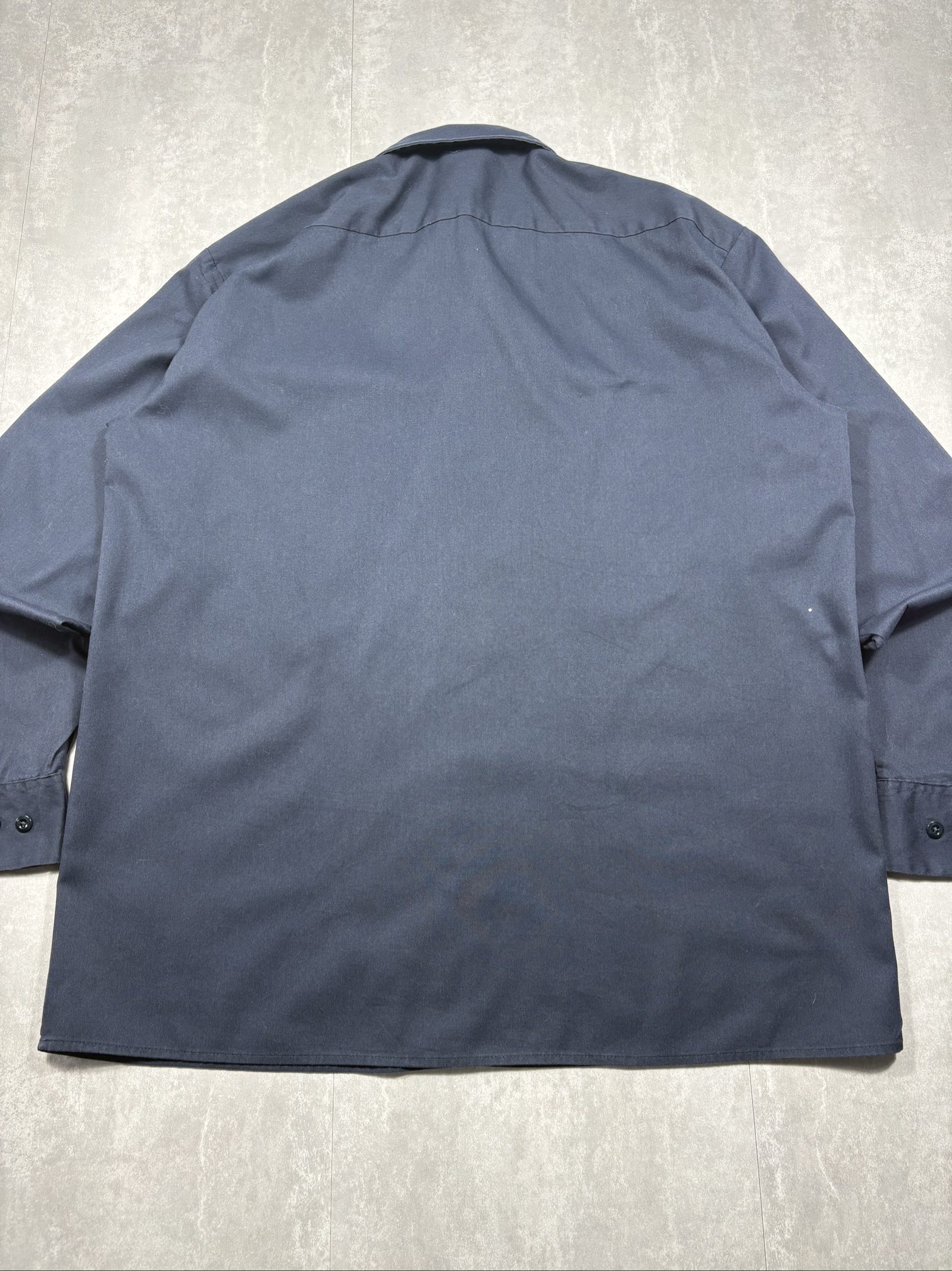 Dickies Men's Navy Long Sleeve TempControl Work Shirt Large image 5