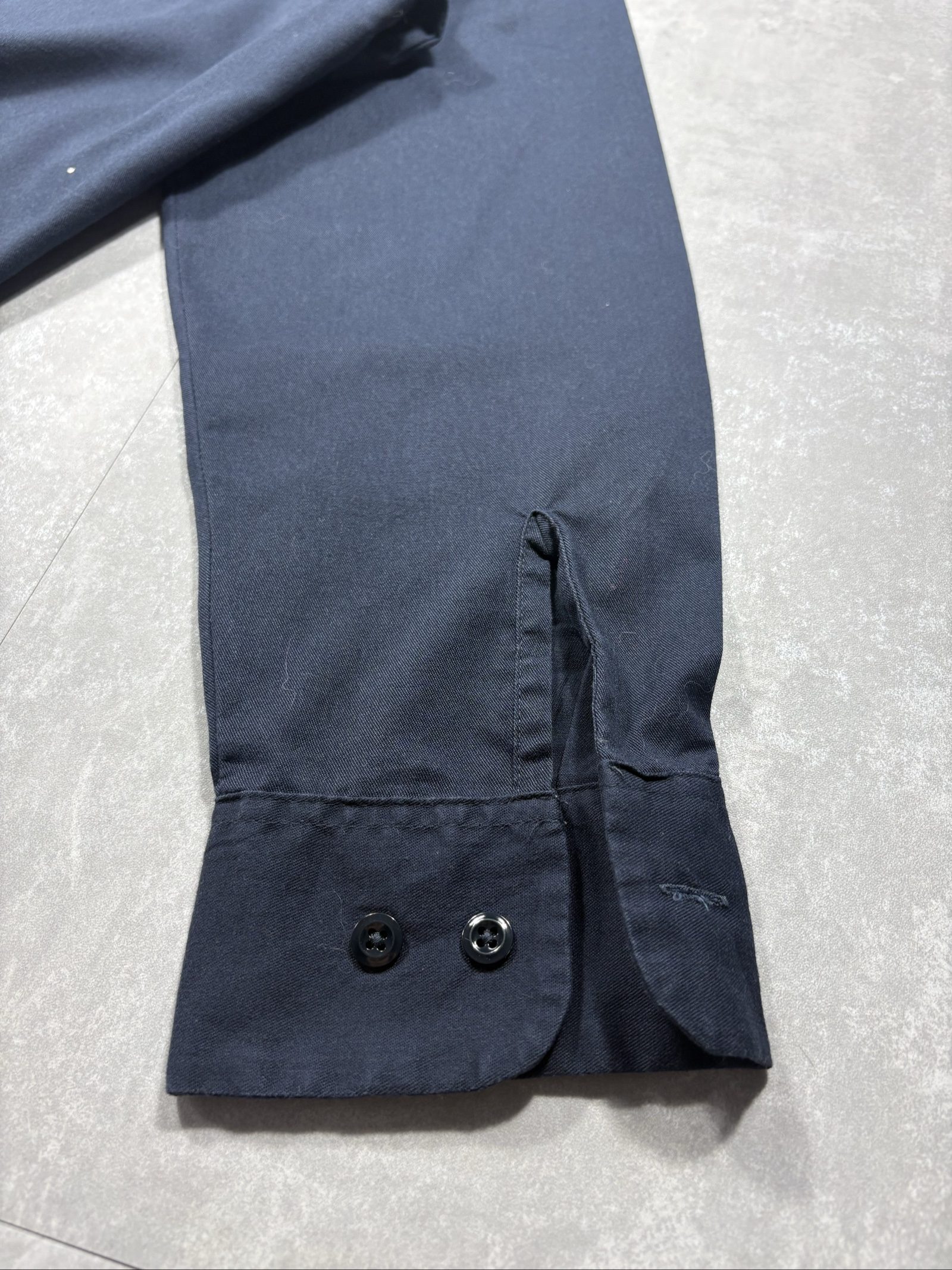 Dickies Men's Navy Long Sleeve TempControl Work Shirt Large image 6
