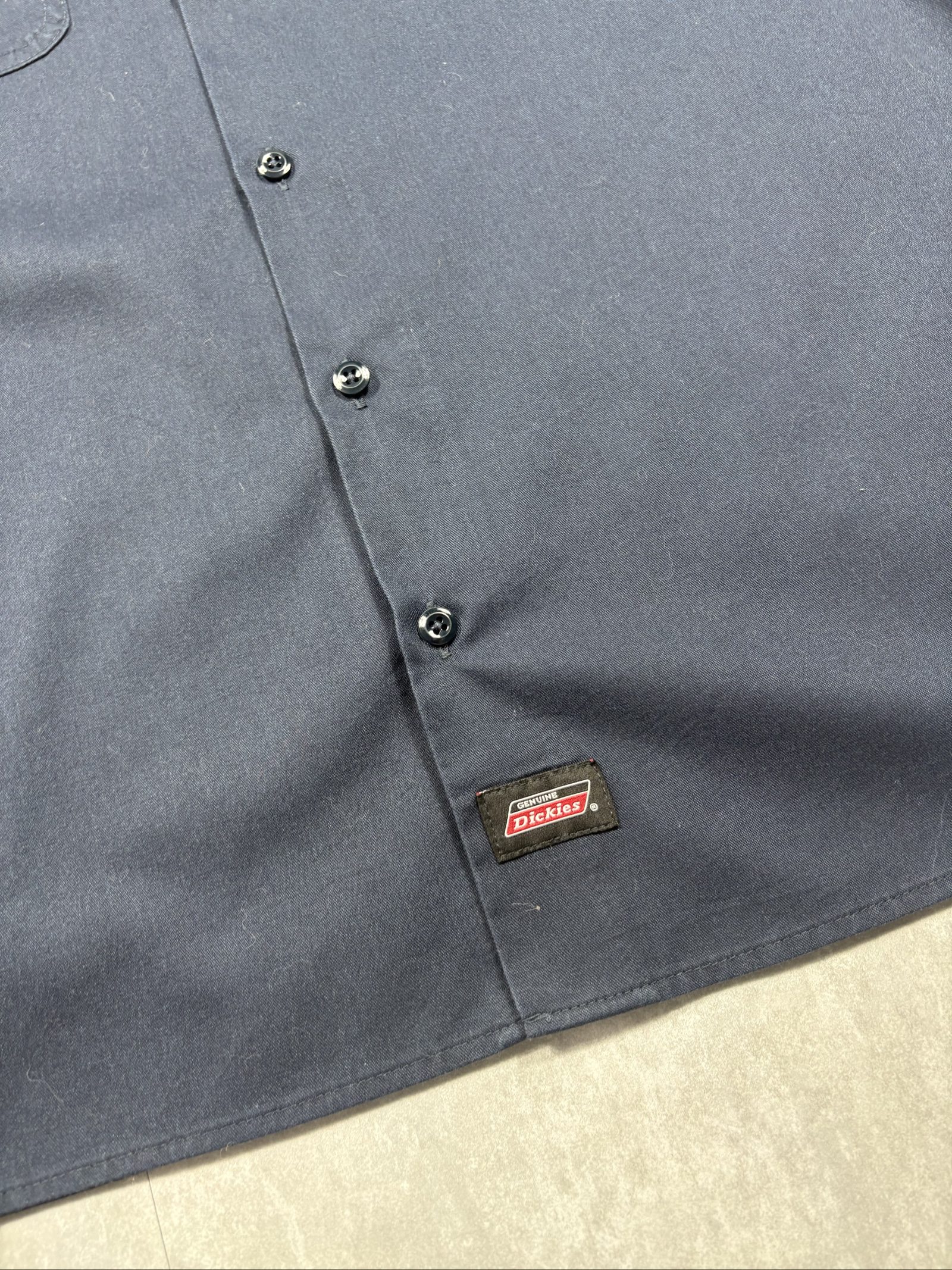 Dickies Men's Navy Long Sleeve TempControl Work Shirt Large image 3