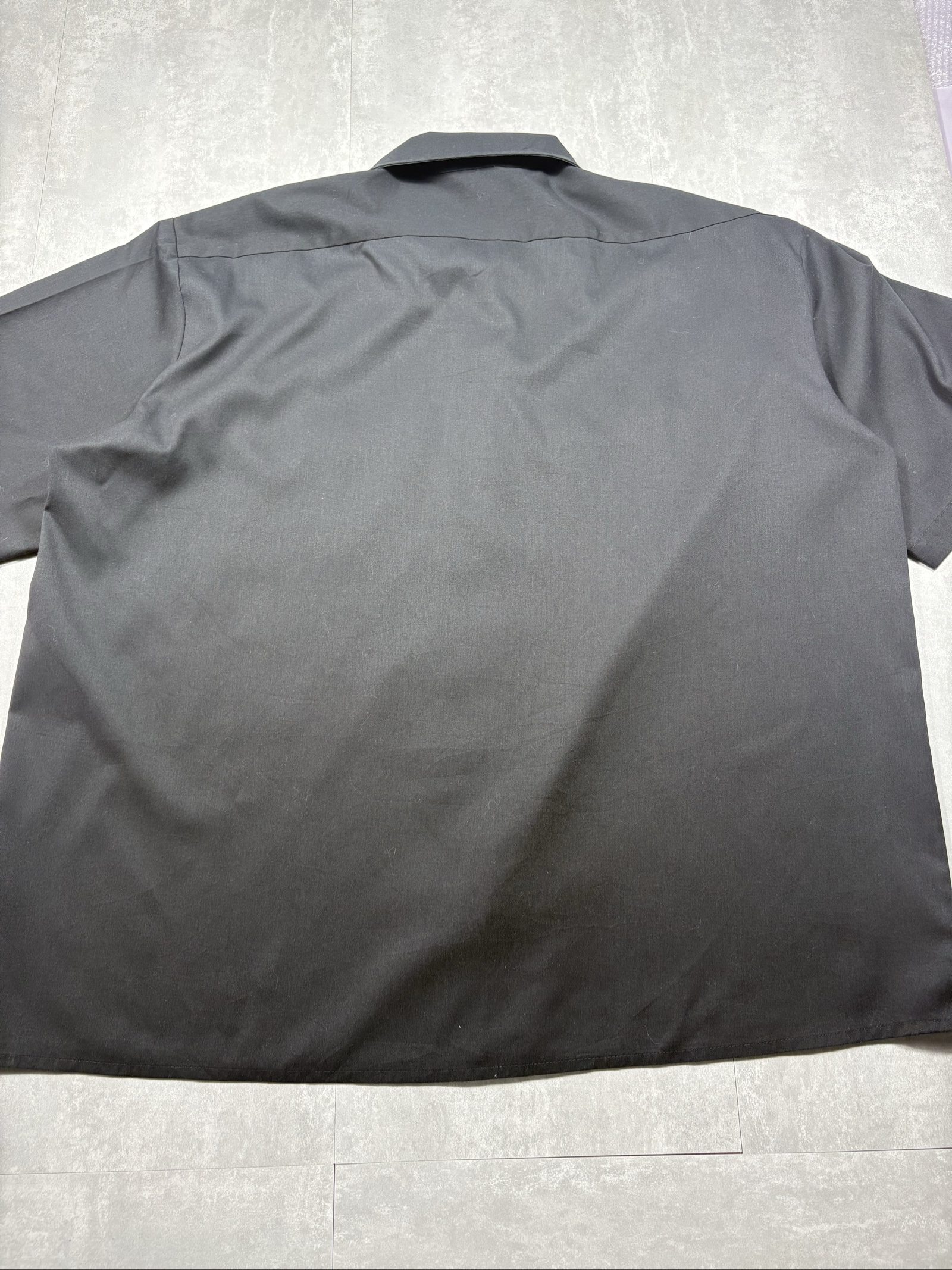 Dickies Men's Black Flex Work Shirt 3XL Button Up image 5