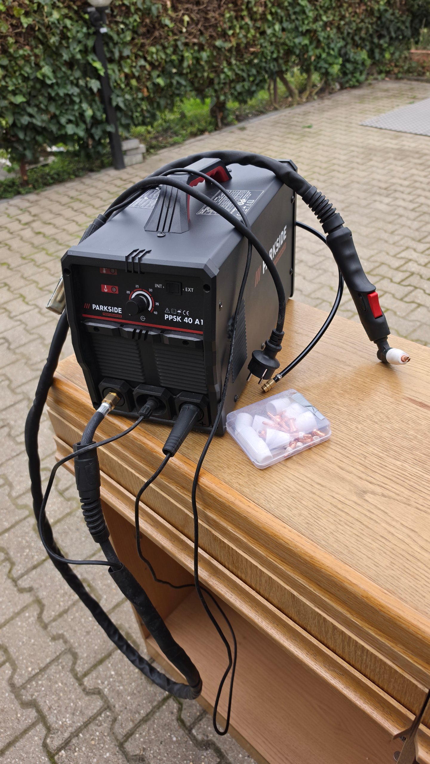 PARKSIDE PERFORMANCE Plasmaschneider PPSK 40 A1 + Zubehör