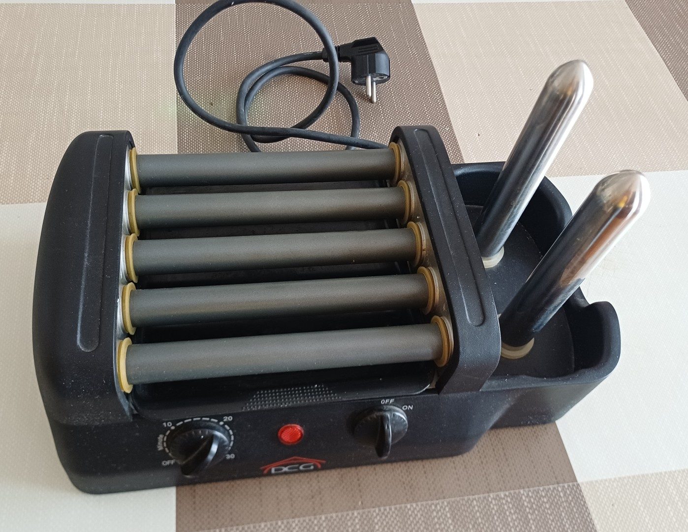 Macchina per HotDog - Hot Dog Maker Electric Roller Grill cm34x20x20h