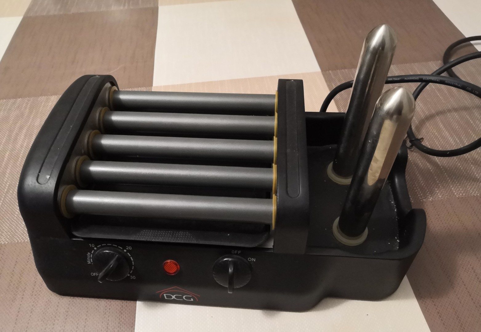 Macchina per HotDog - Hot Dog Maker Electric Roller Grill cm34x20x20h image 4