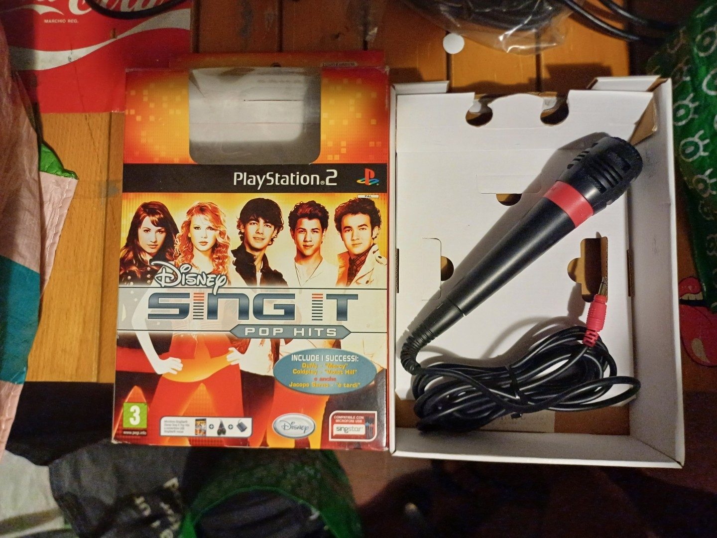 Microphone for Disney Sing It Pop Hits PlayStation 2 Karaoke Game