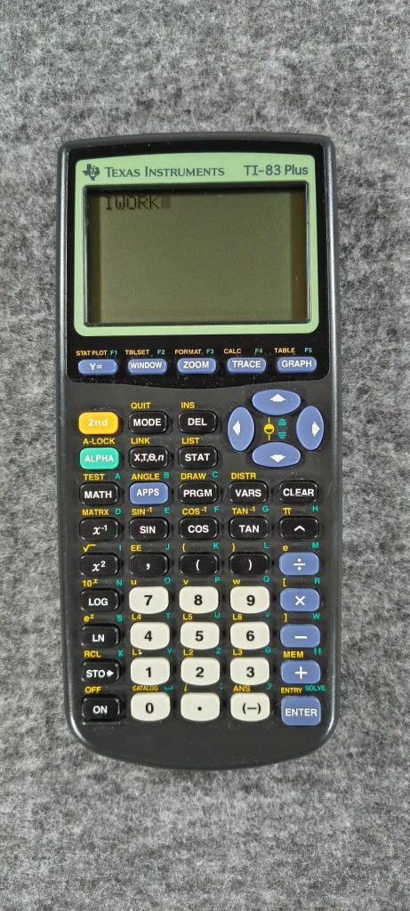 Texas Instruments TI-83 Plus Graphing Calculator Black