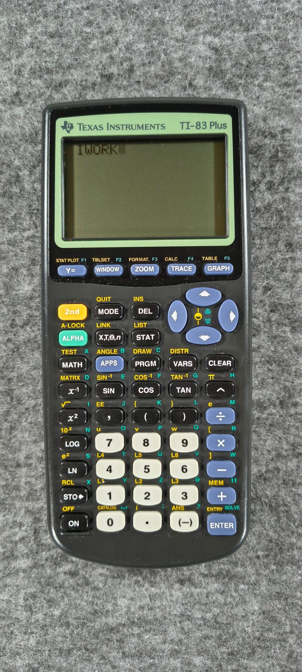 Texas Instruments TI-83 Plus Graphing Calculator Black