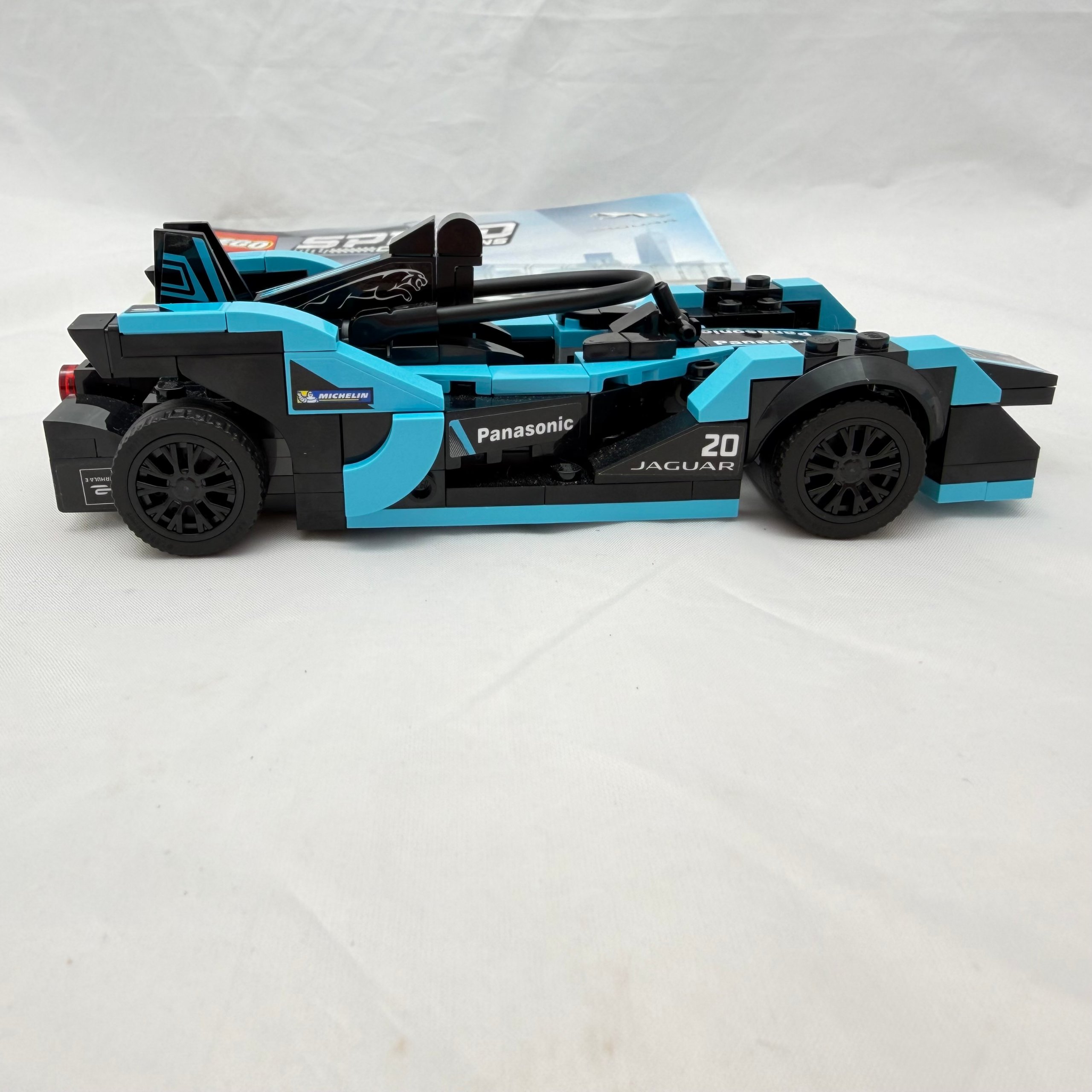 LEGO Panasonic Jaguar Speed Champions # 76898 formula E 1 car image 7