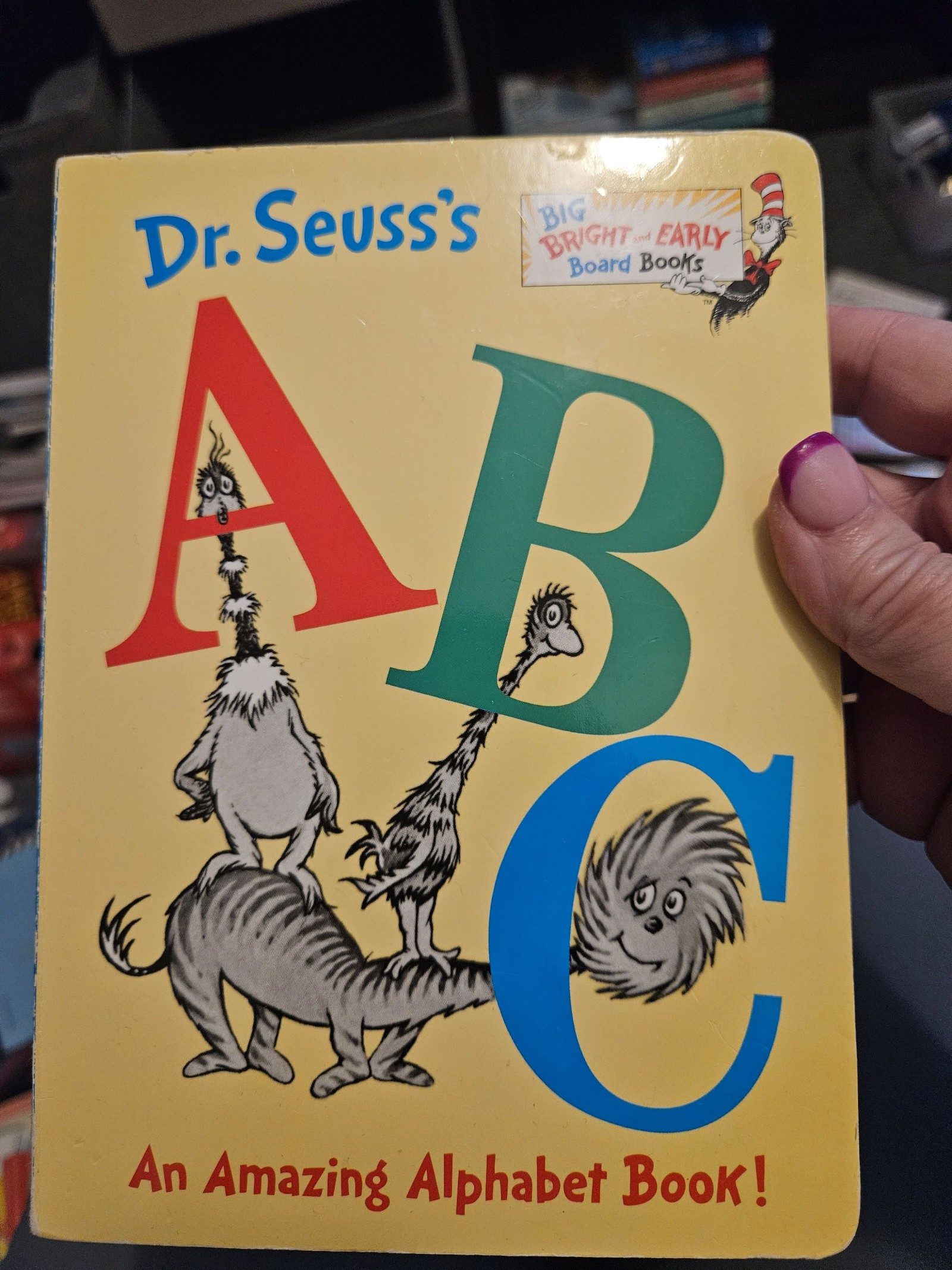 Dr. Seuss Yellow ABC Big Bright & Early Board Book