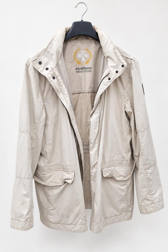 Strellson Herren Beige Übergangsjacke Größe 52 Swiss Cross