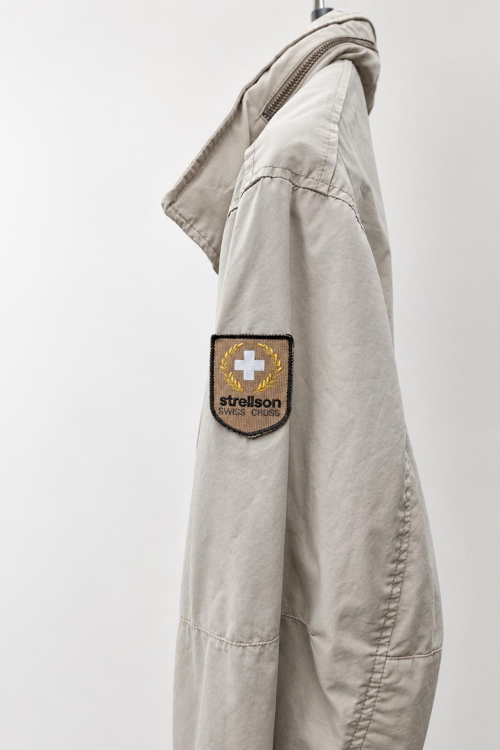 Strellson Herren Beige Übergangsjacke Größe 52 Swiss Cross image 2