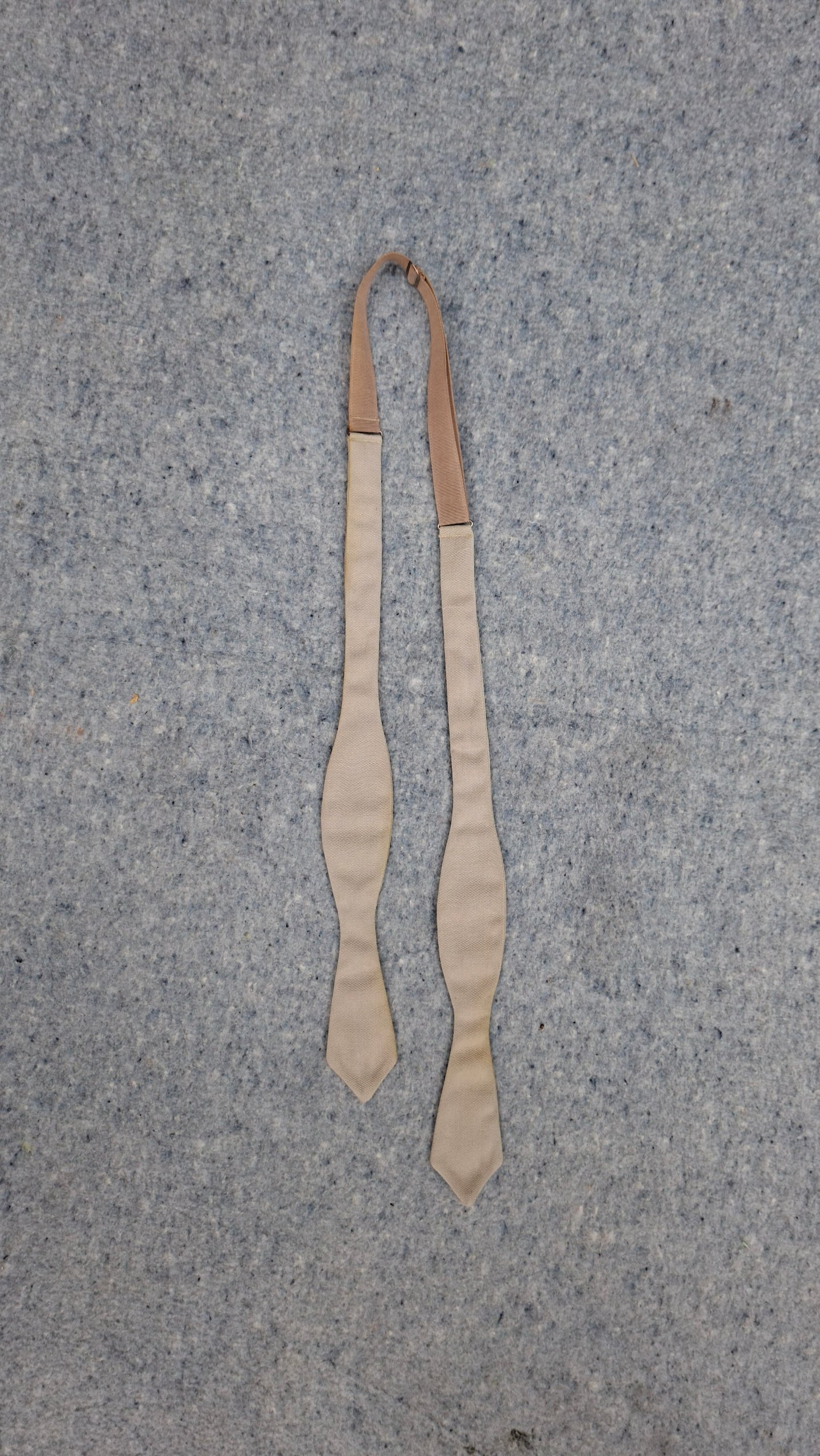 Beige Herren Fliege Verstellbar