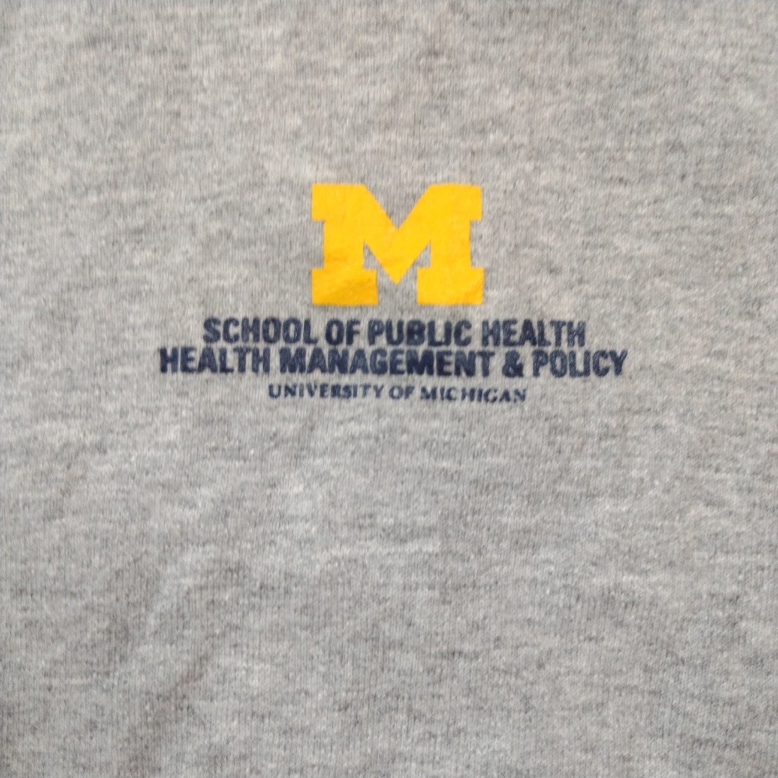 Gildan Unisex Grey University of Michigan Sweatshirt Medium image 2
