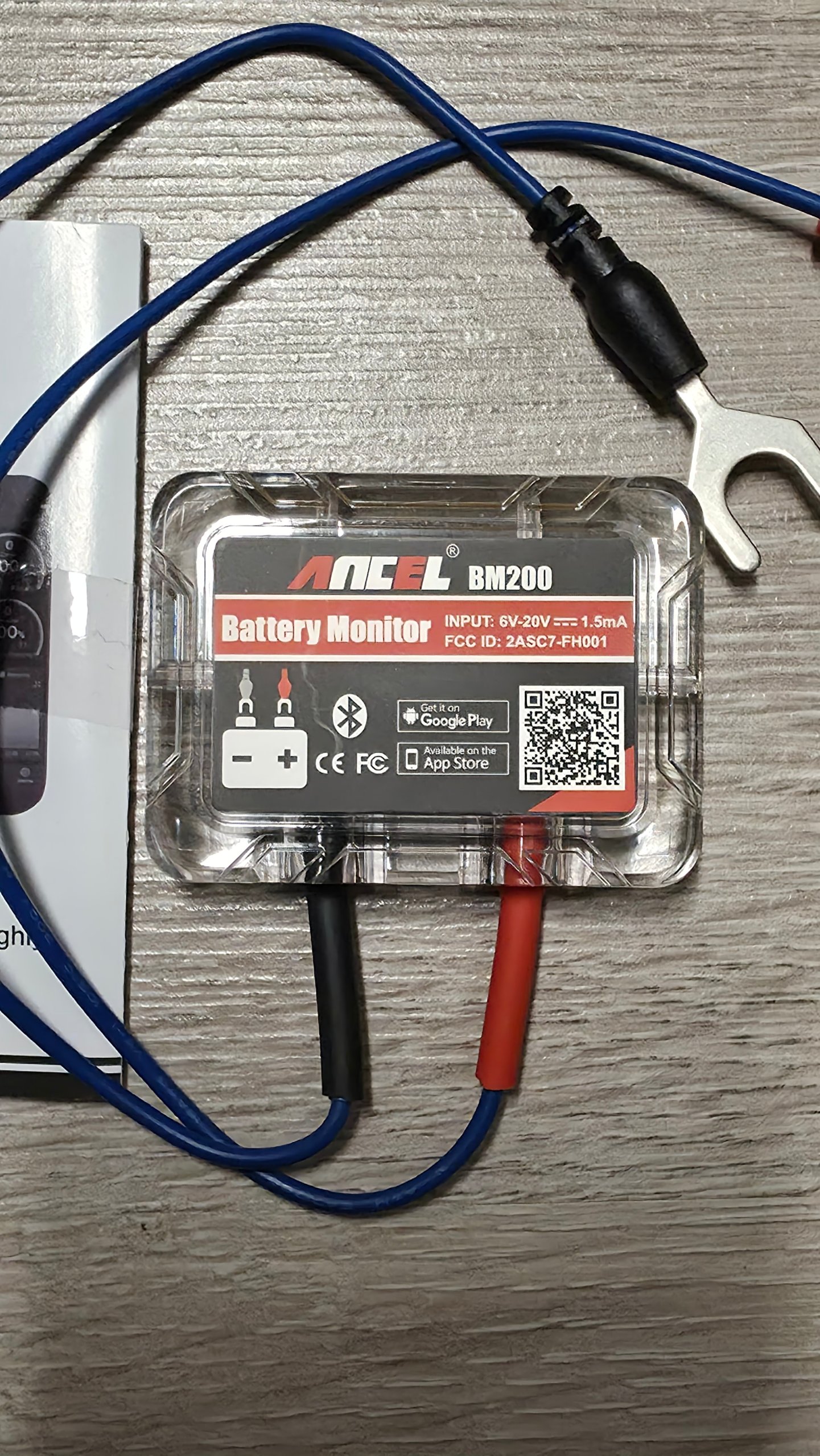 Ancel BM200 Bluetooth Batterie Monitor 6-20V mit Anleitung image 2