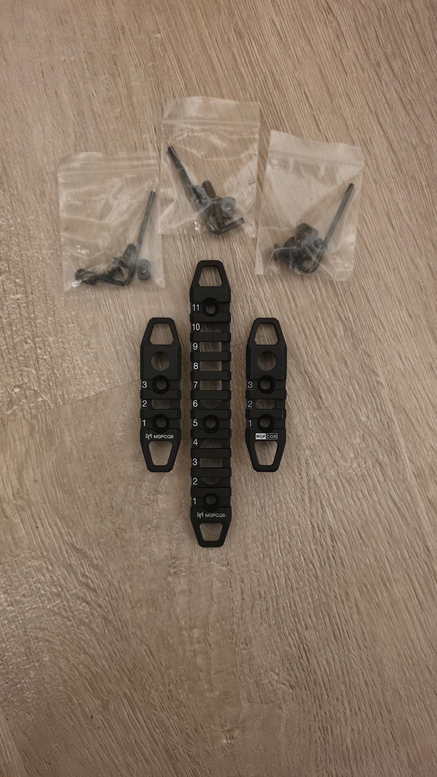 MGP Black Rail Mount Attachment Set image 2