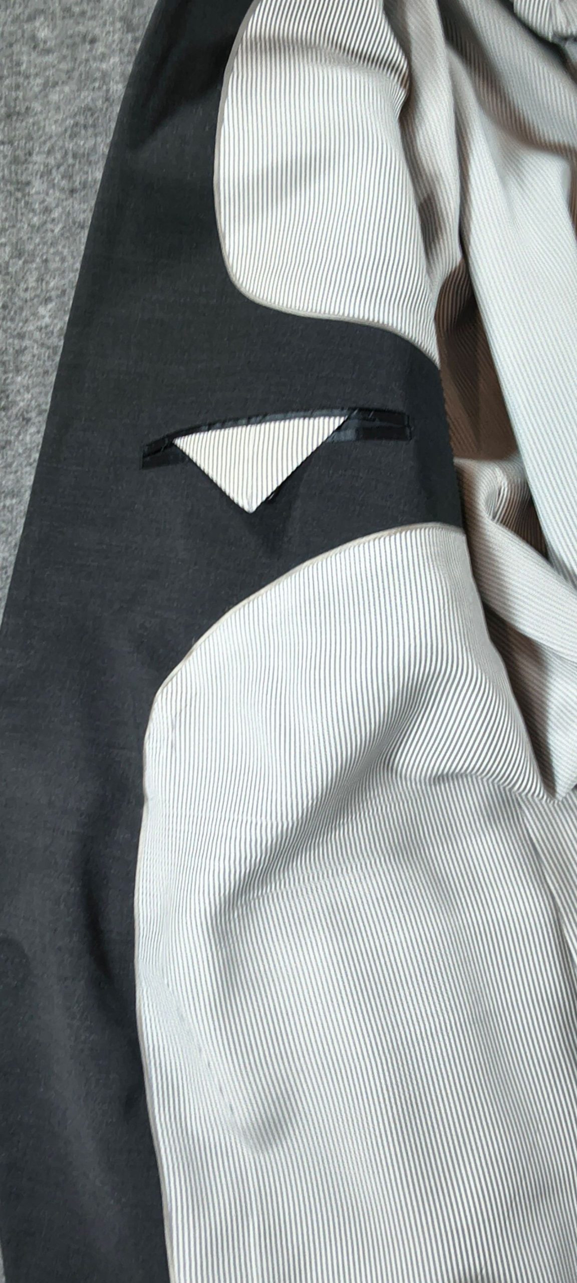 Brooks Brothers Dark Grey Madison Fit Explorer Wool Blazer Size 48L image 5