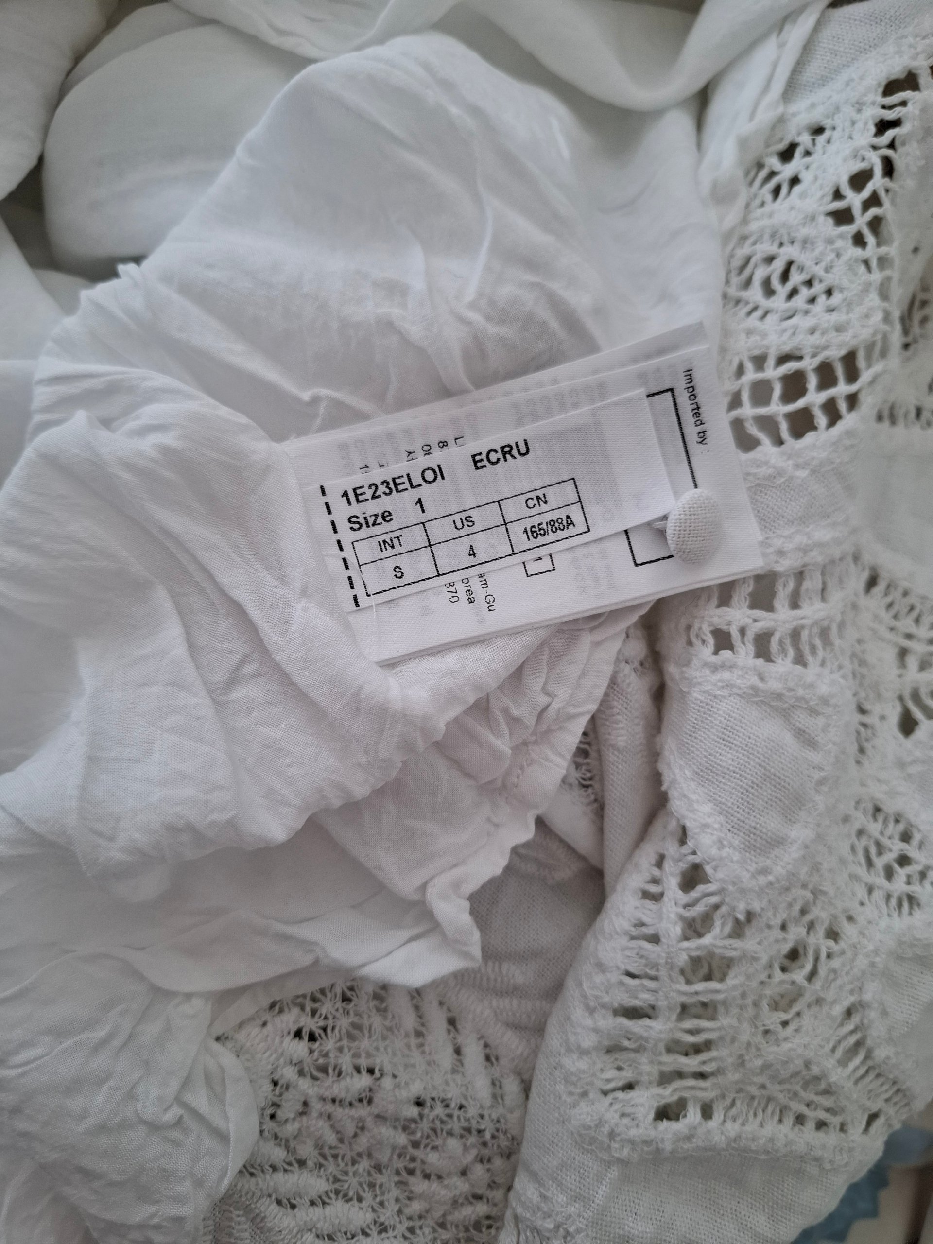 New ba&sh Eloise Lace Midi Dress Size S image 10