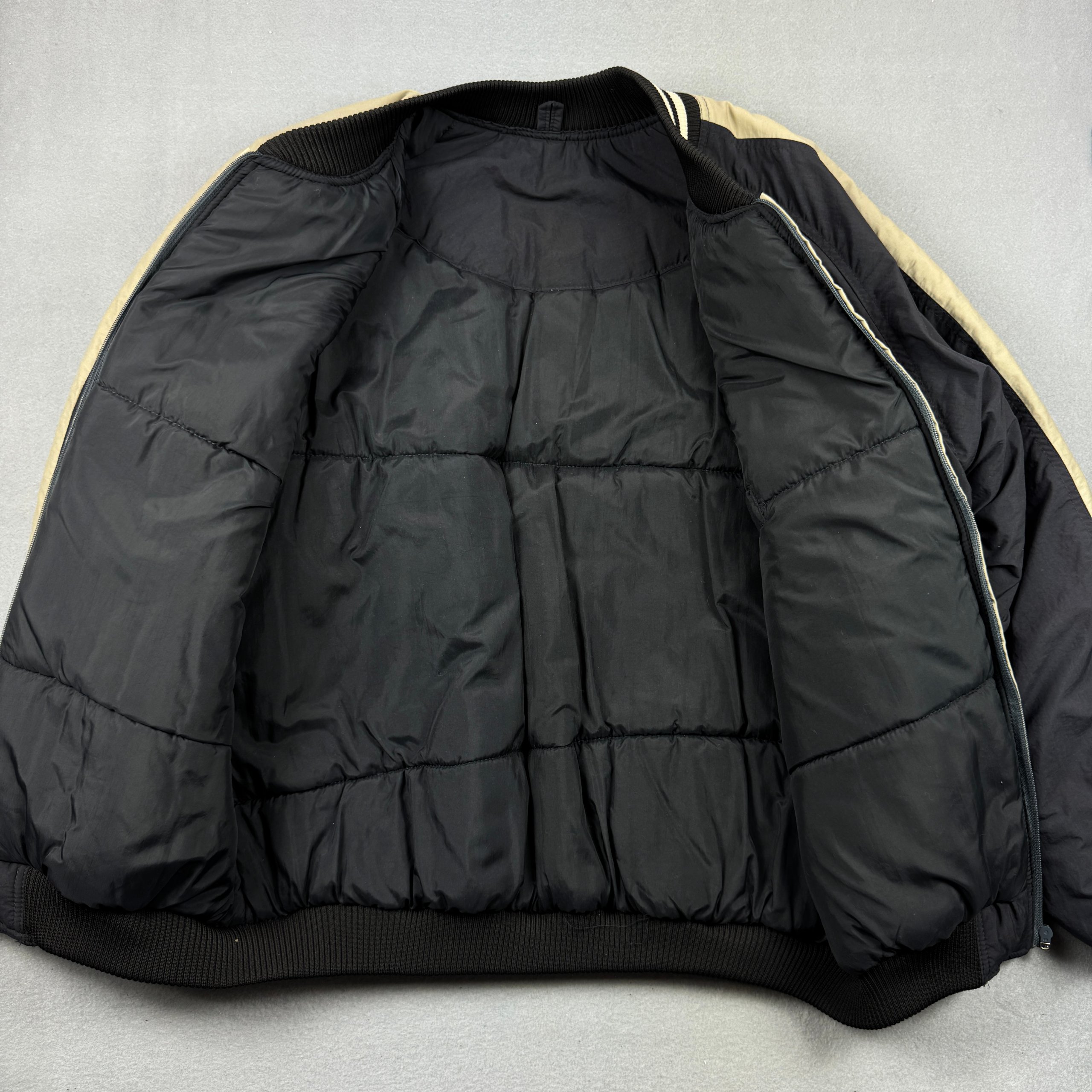 Vintage Diesel Denim Division Warm Oversize Nylon Bomber Jacket Size XL image 3