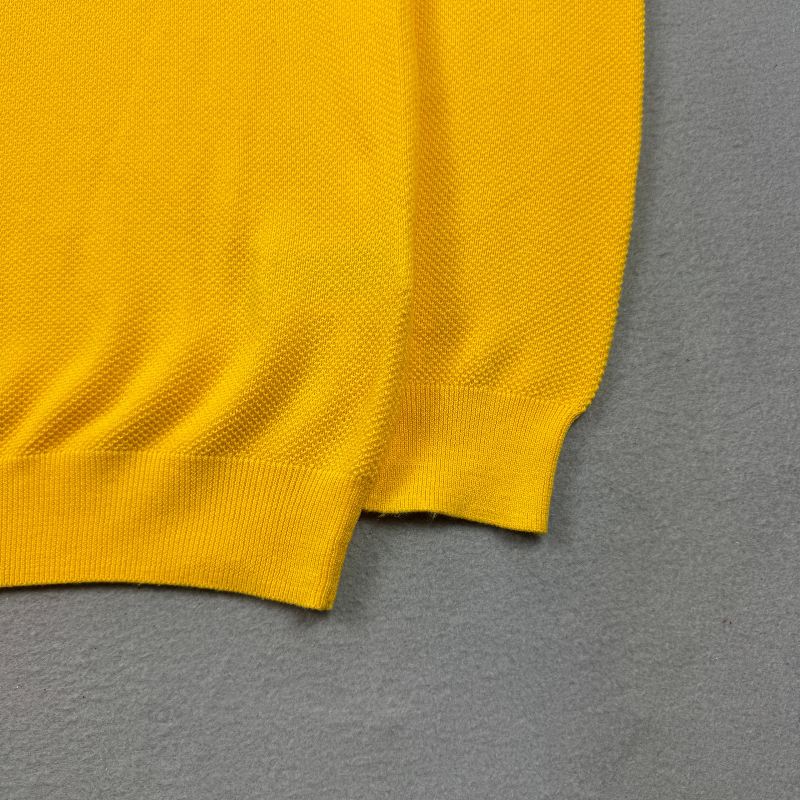 GANT Yellow Crew Neck Sweater Embroidered Logo Size XL image 8