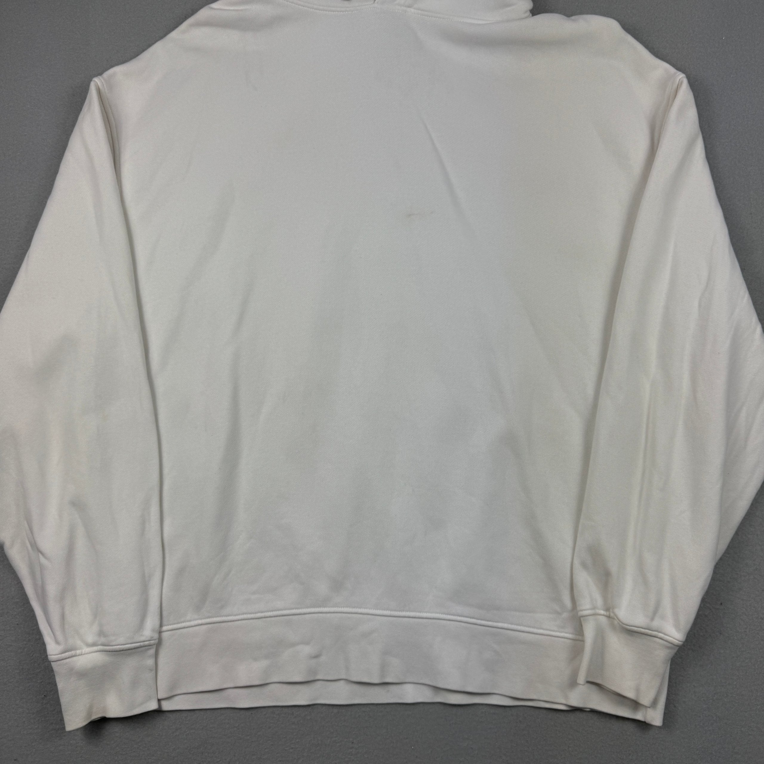 Acne Studios Yala Oversize White Heavy Cotton Hoodie Men`s Size S-M image 3