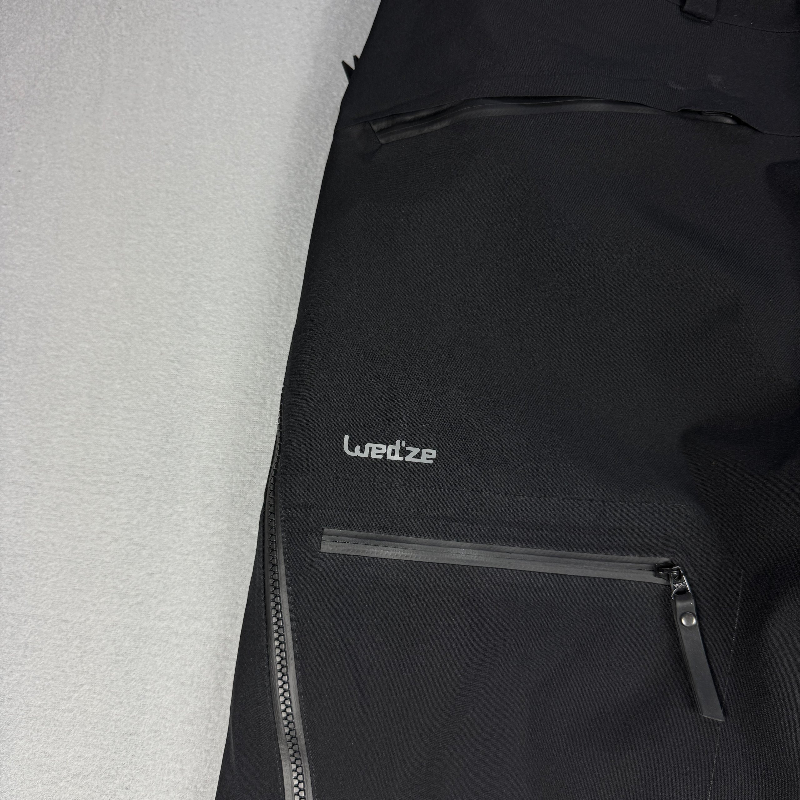 Wed'ze 900 Recco Black Ski Snow Pants Weather-Resistant Size L image 7