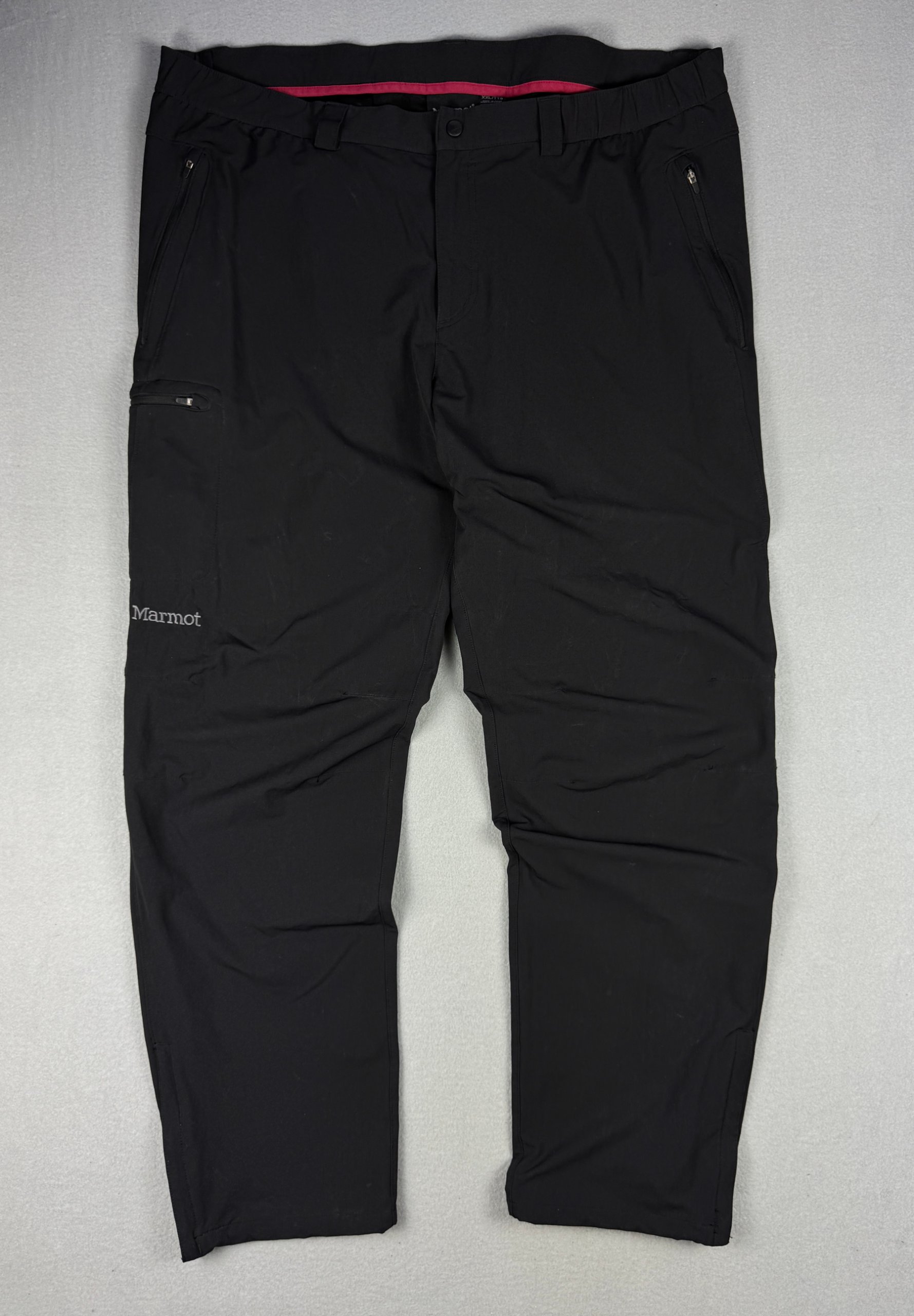 Marmot Black Softshell Trekking Trousers Pants Size 58 / XXL