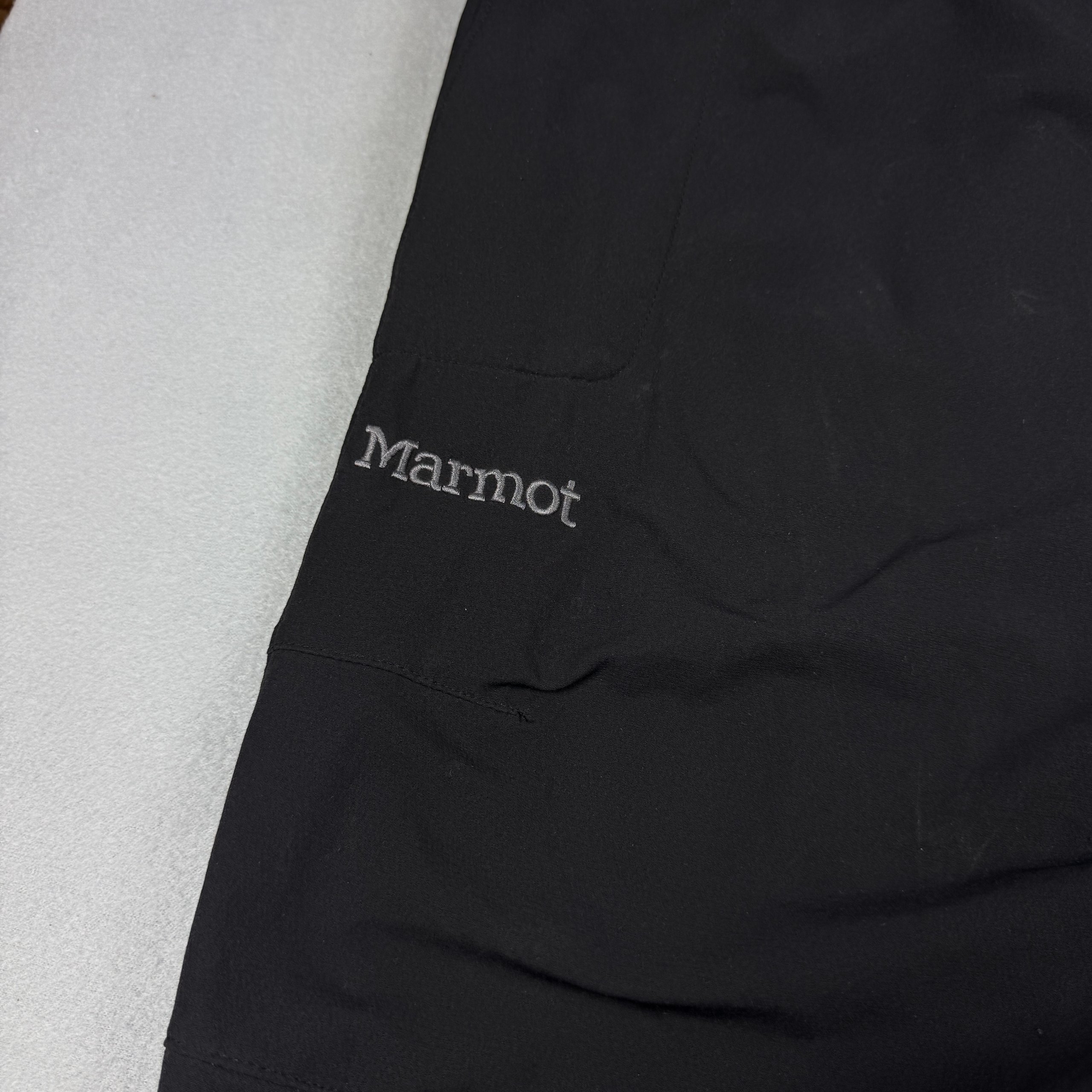 Marmot Black Softshell Trekking Trousers Pants Size 58 / XXL image 6