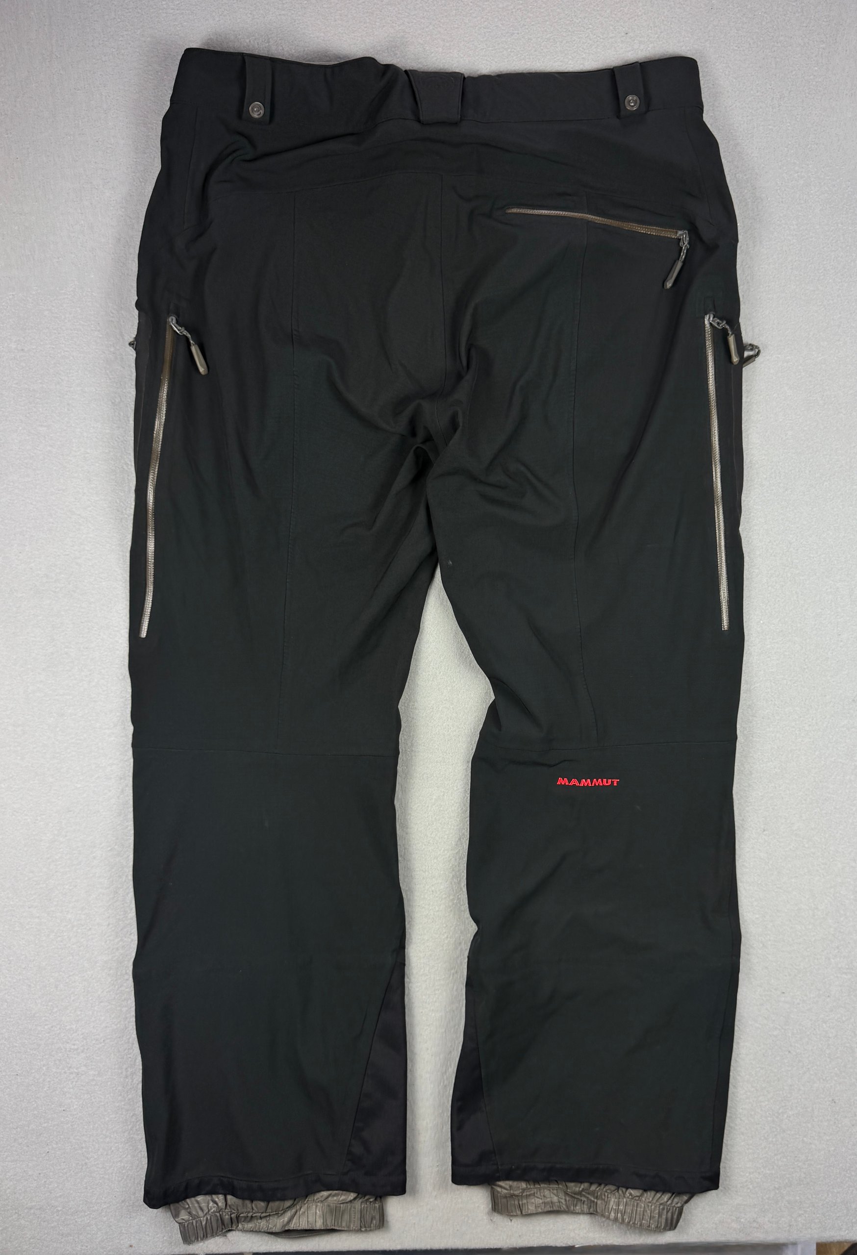 Mammut Softech Black Softshell Hiking Ski Pants Size 56 / XXL image 2